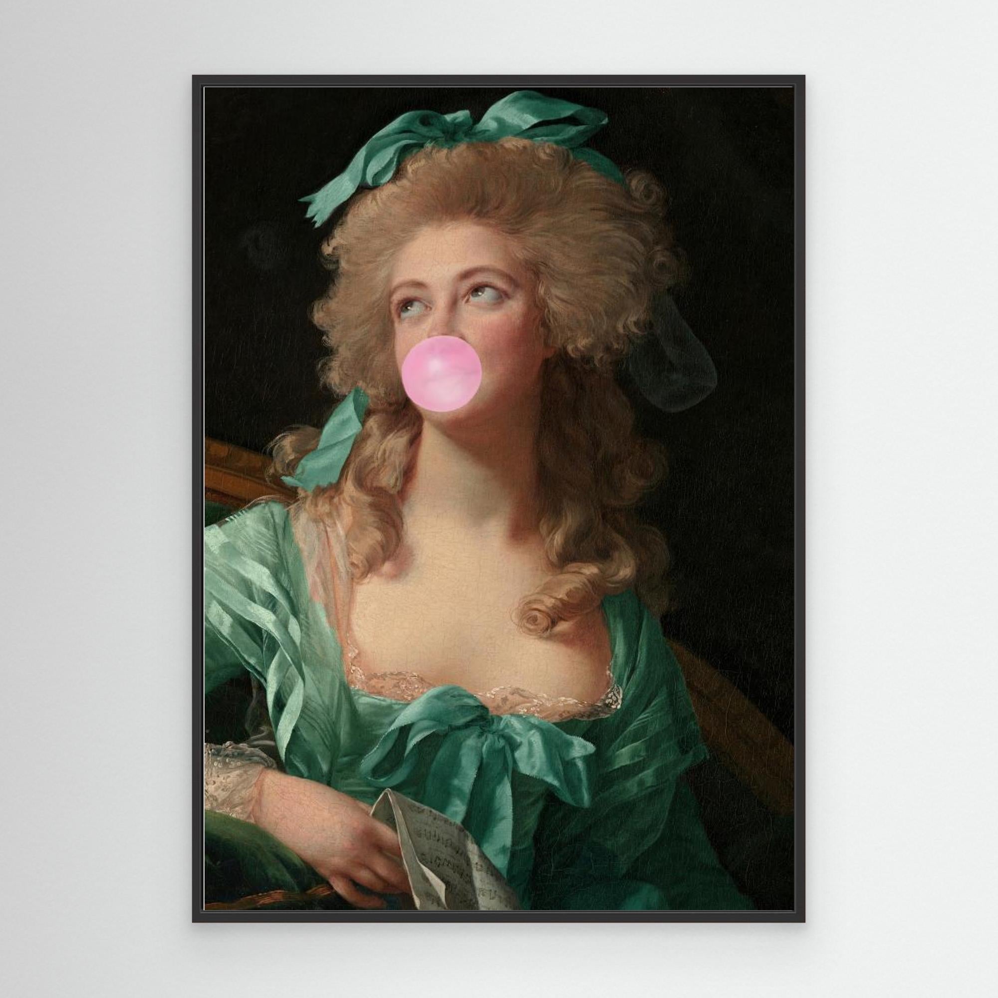 Fine Art Paper Vintage Glam Pop Art