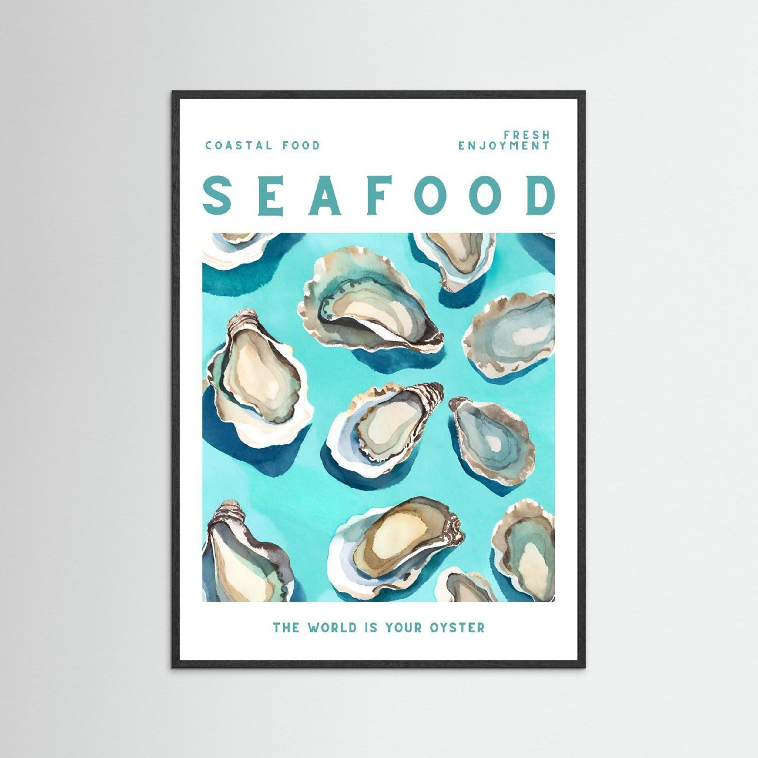 Seafood by Ohkimiko Fine Art Paper