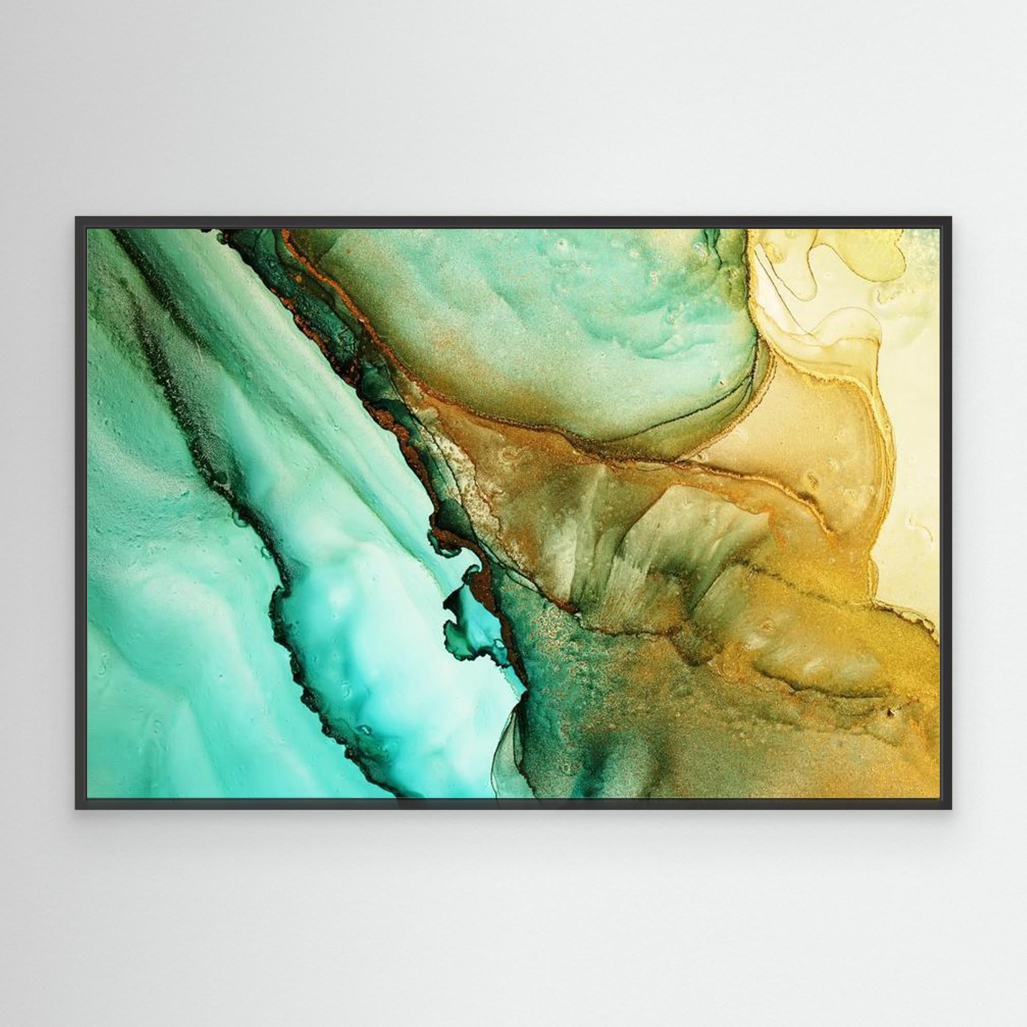 Marble peace No.1 By The Frame Gain Canvas 