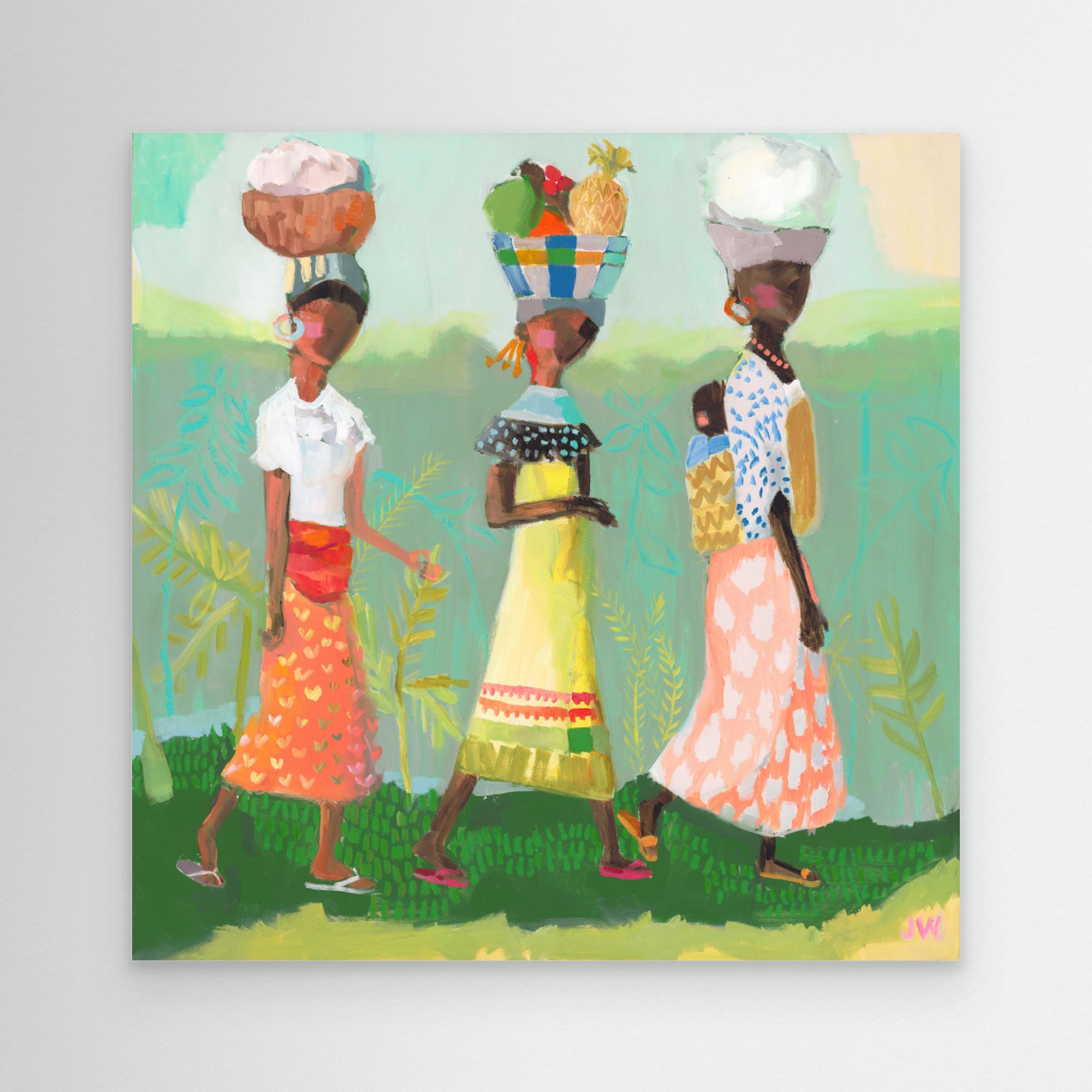 Back From the Market by Jenny Westenhofer