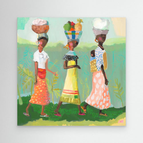 Back From the Market by Jenny Westenhofer