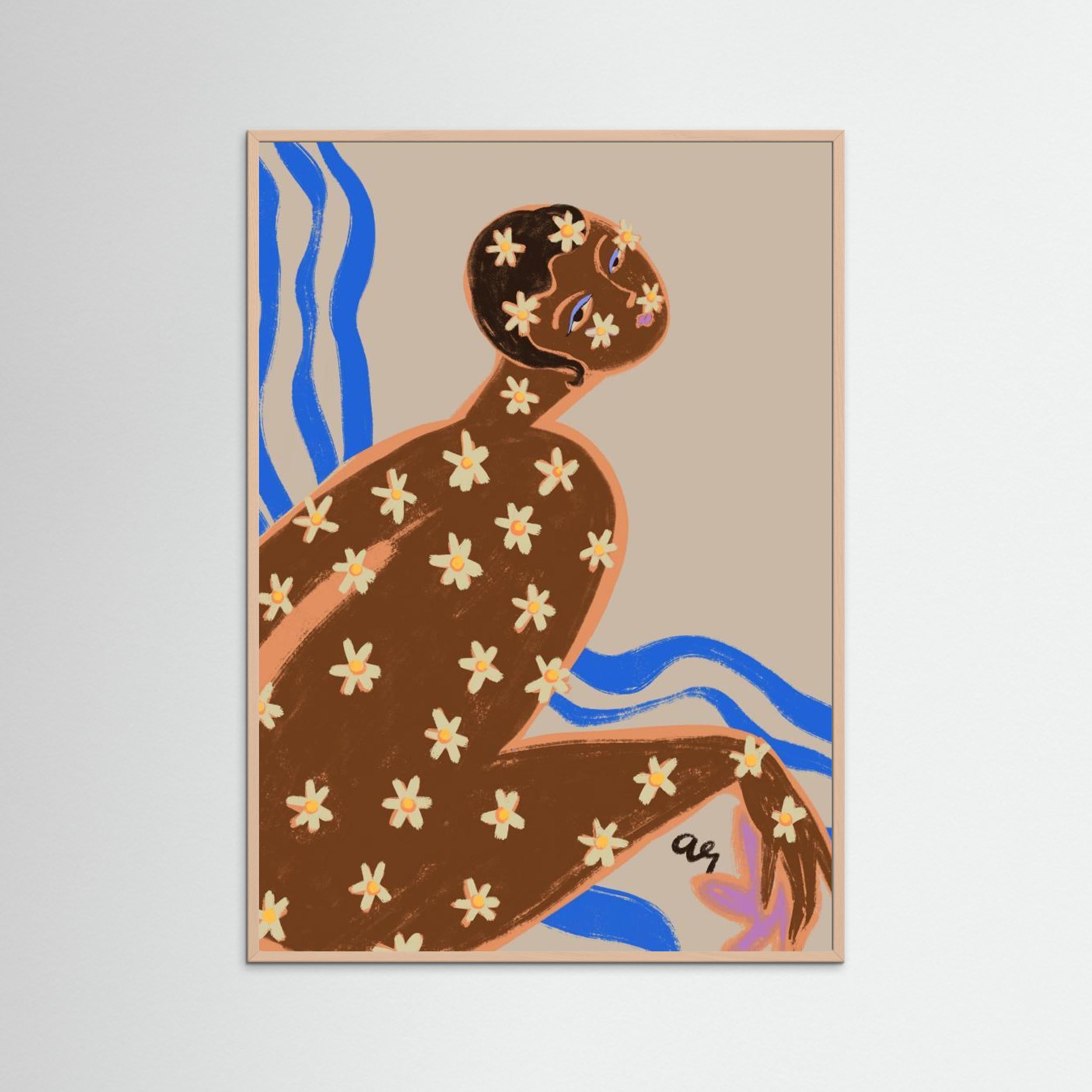 Blooming Daisy by Arty Guava