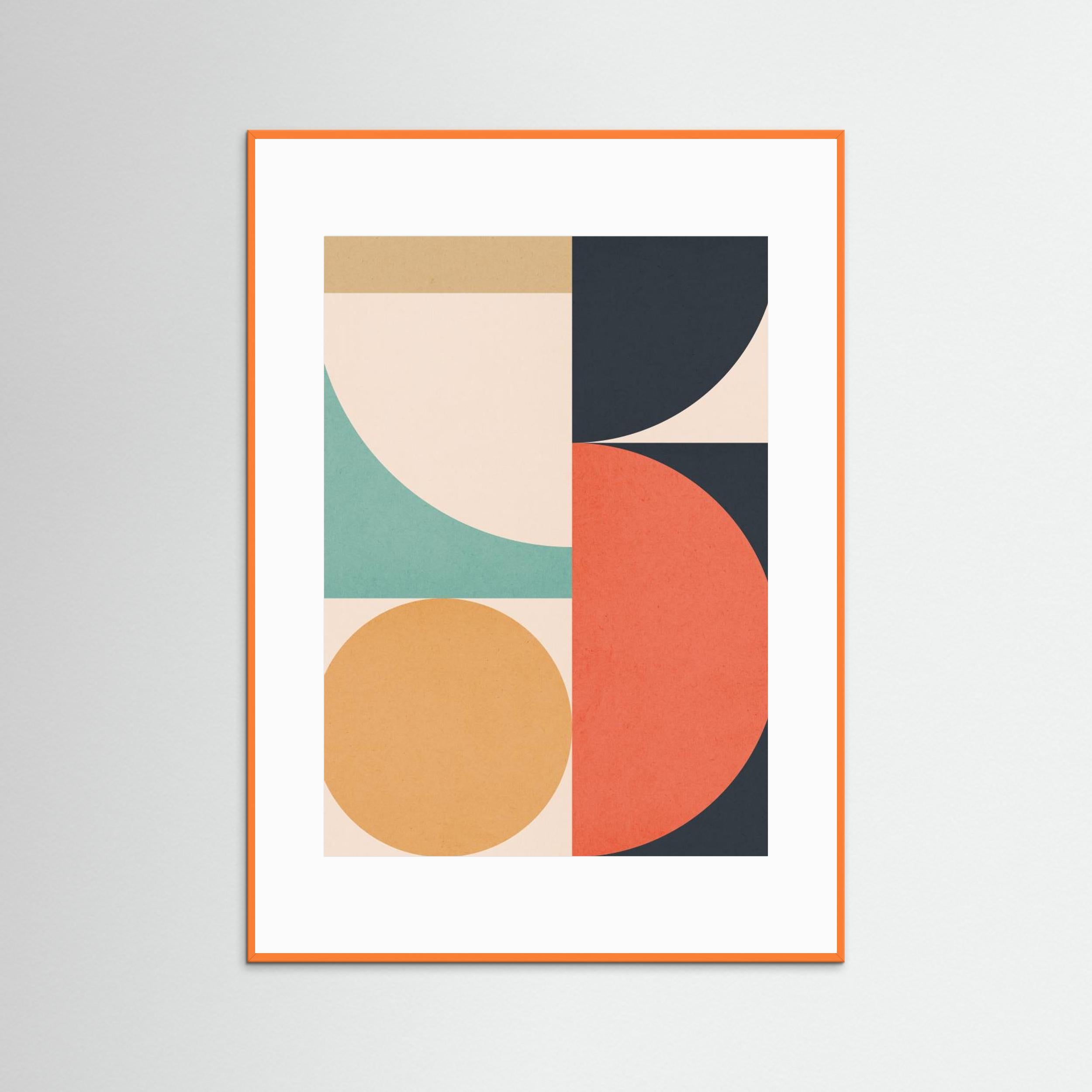 Circles in harmony 5 by Vitor Fine Art Paper 