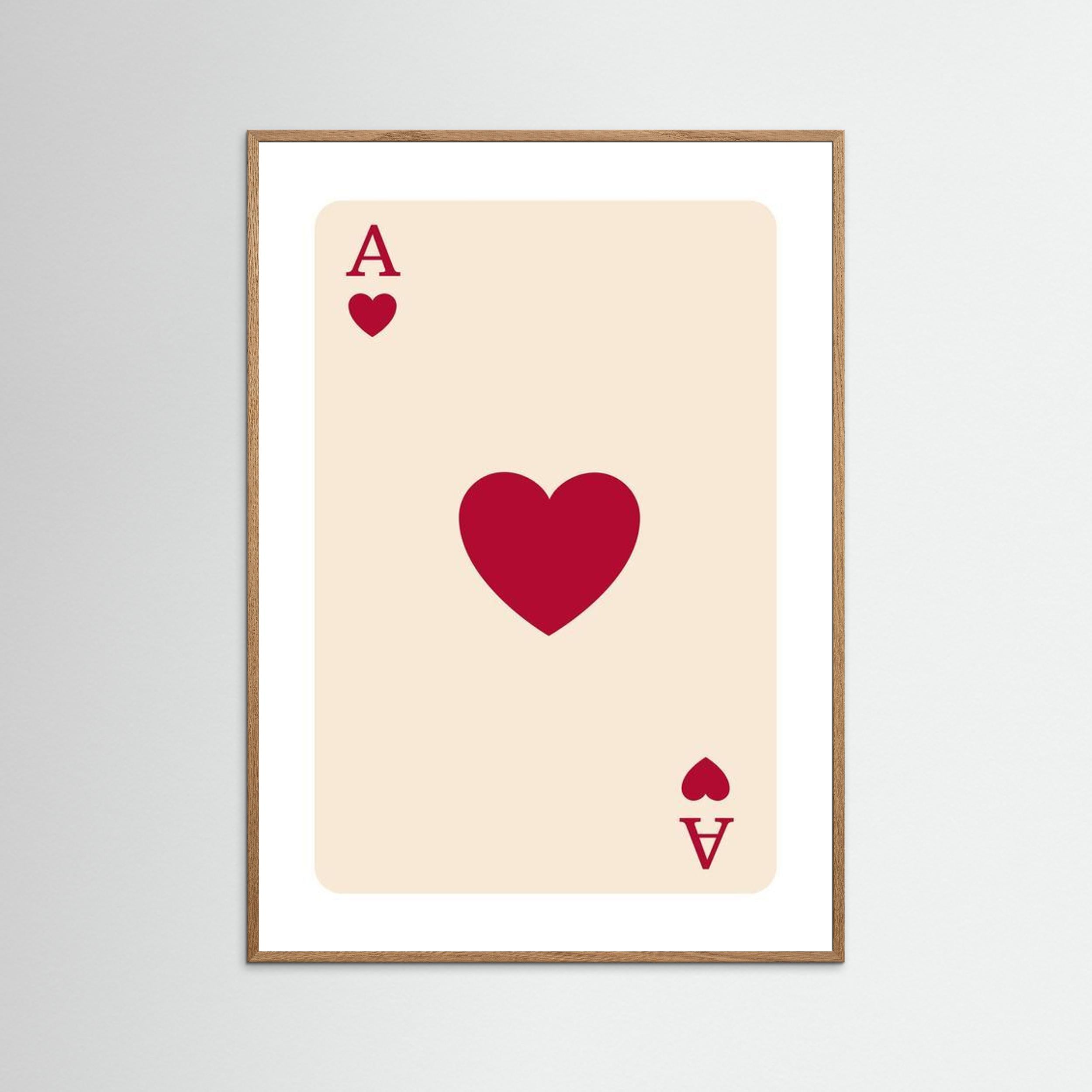 Ace of Hearts By The Frame Gain 