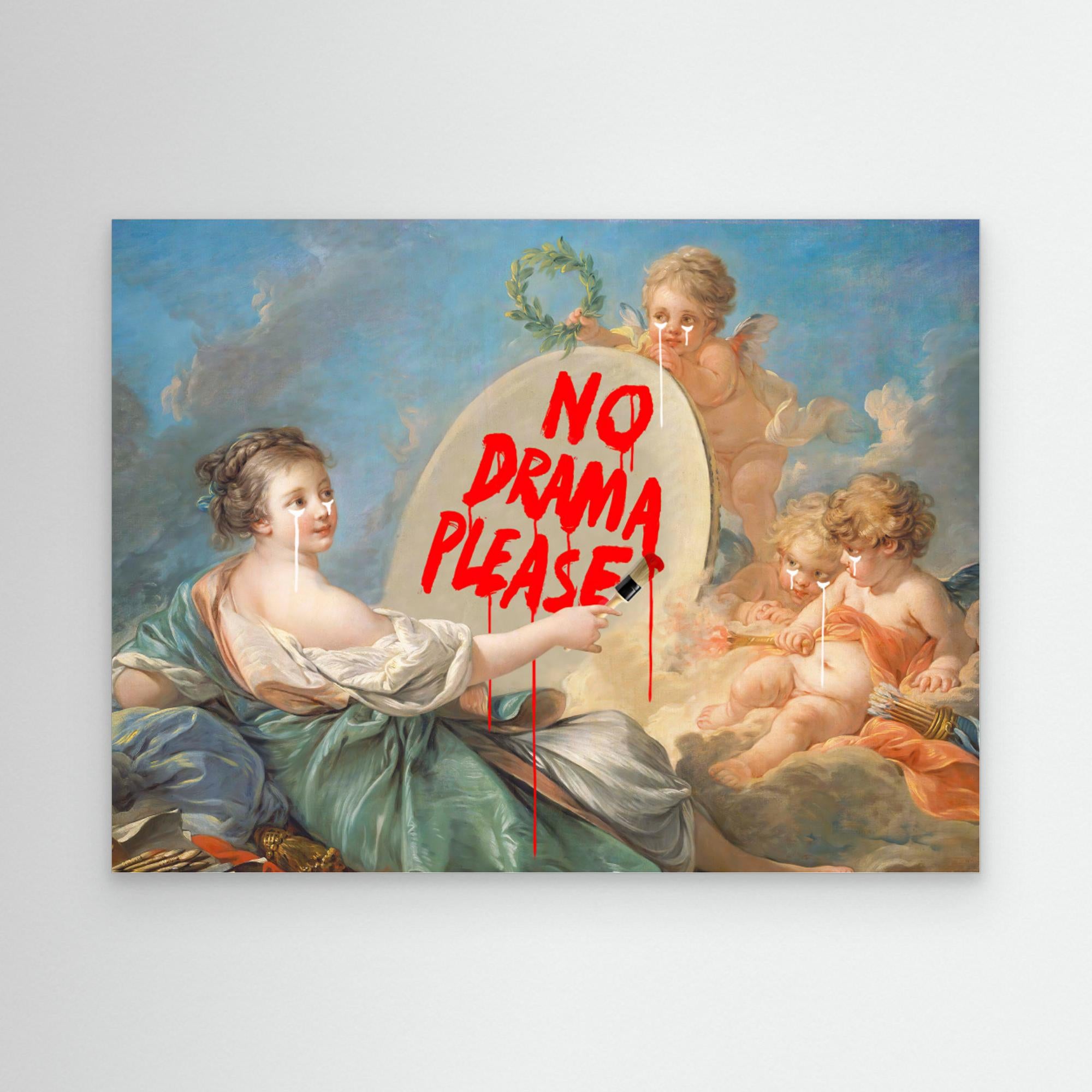 No Drama by Dikhotomy Canvas