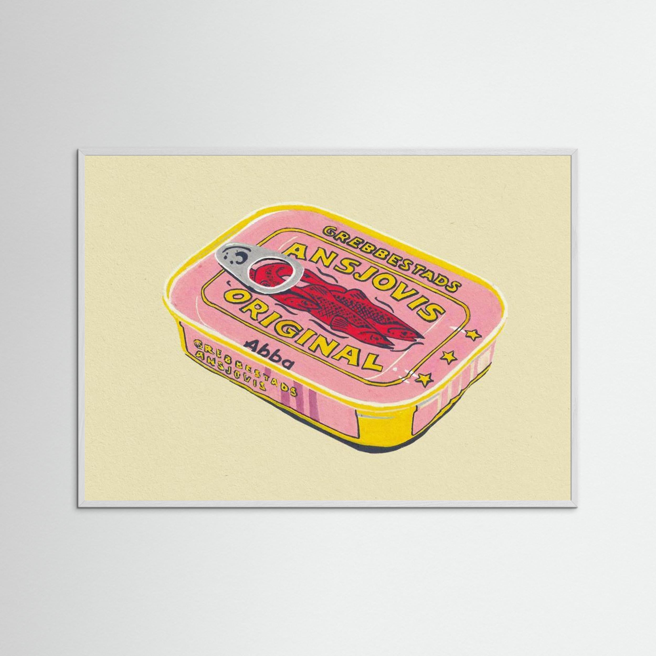 Abba Ansjovis by Studio Mandariini Fine Art Paper 