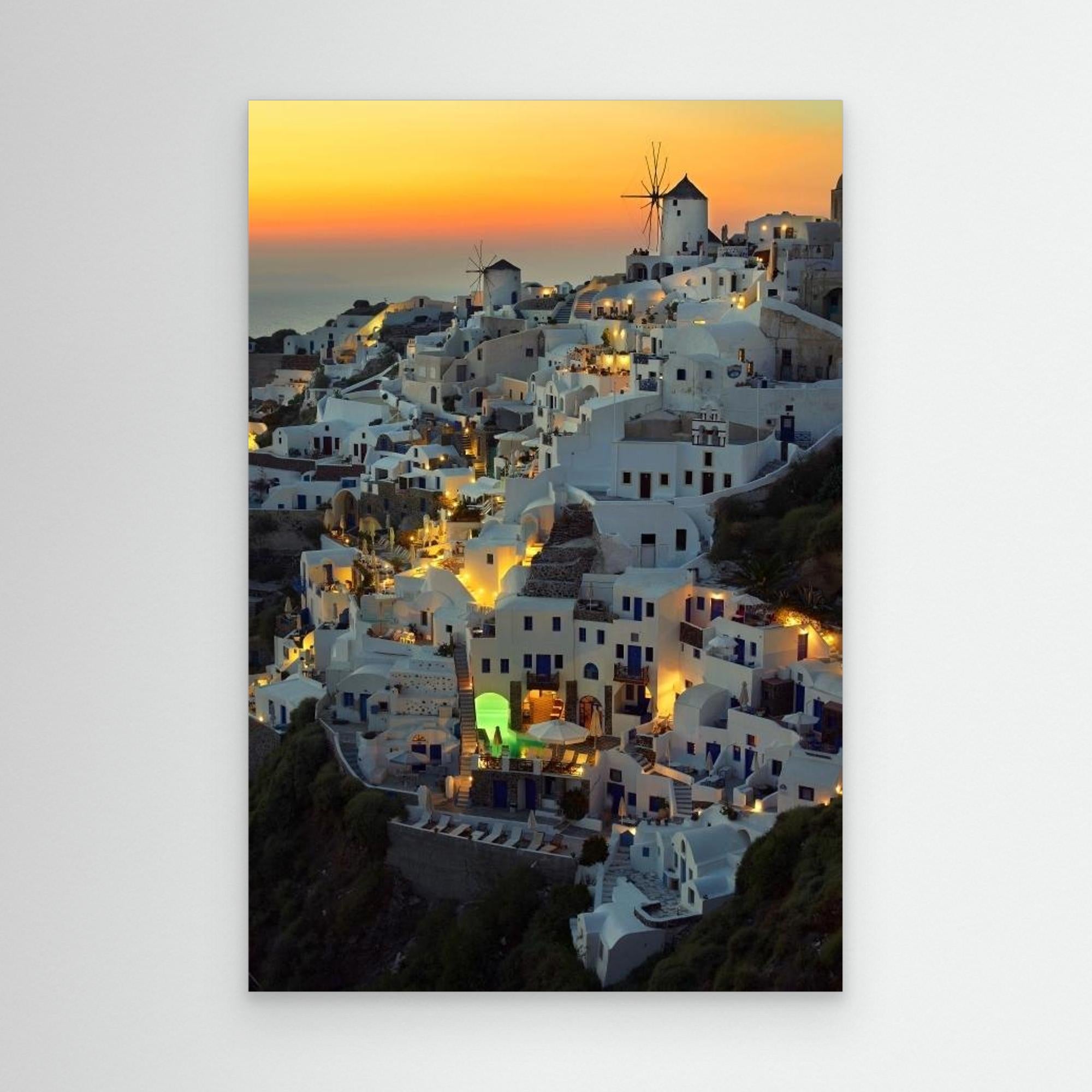 Santorini by Paduroiu Claudiu Canvas