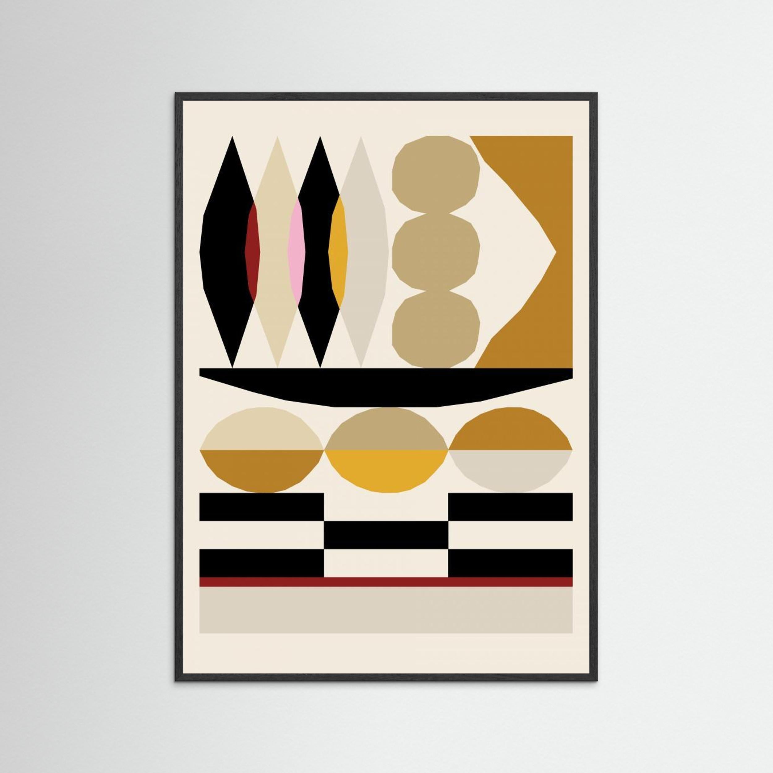 Abstract composition 25 by Nktn Fine Art Paper 