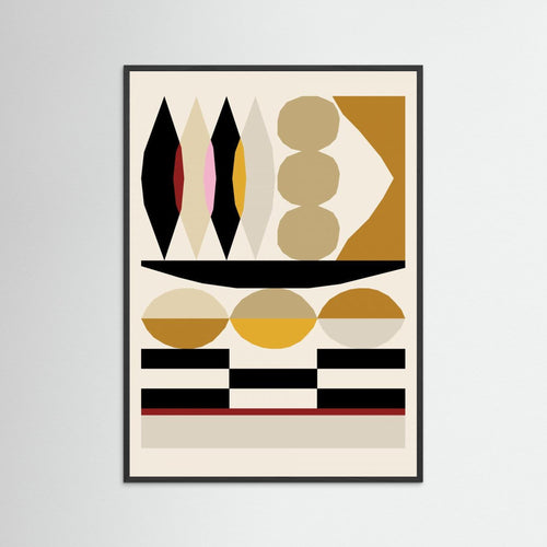 Abstract composition 25 by Nktn Fine Art Paper 