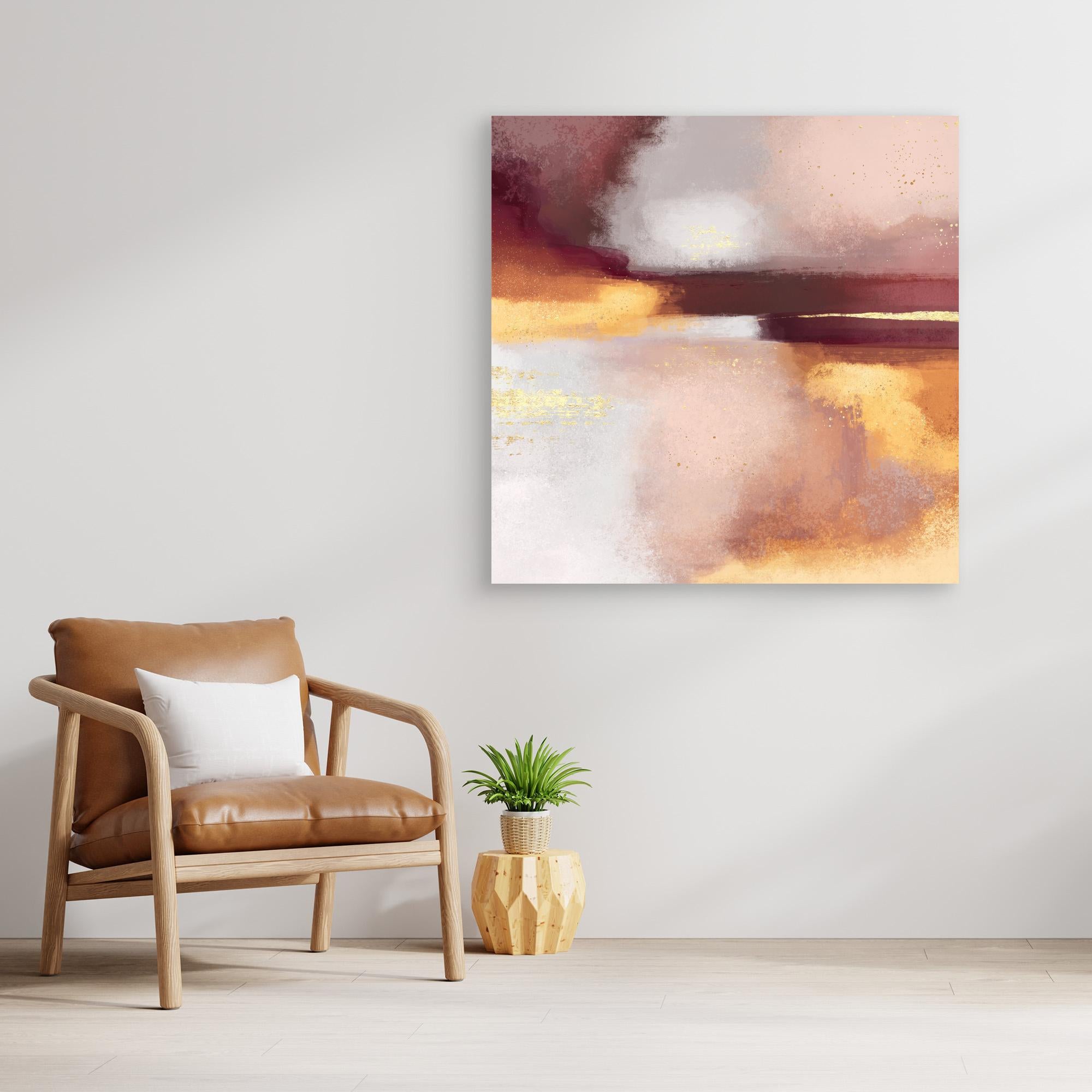 Burgundy Sunset by Elisabeth Fredriksson