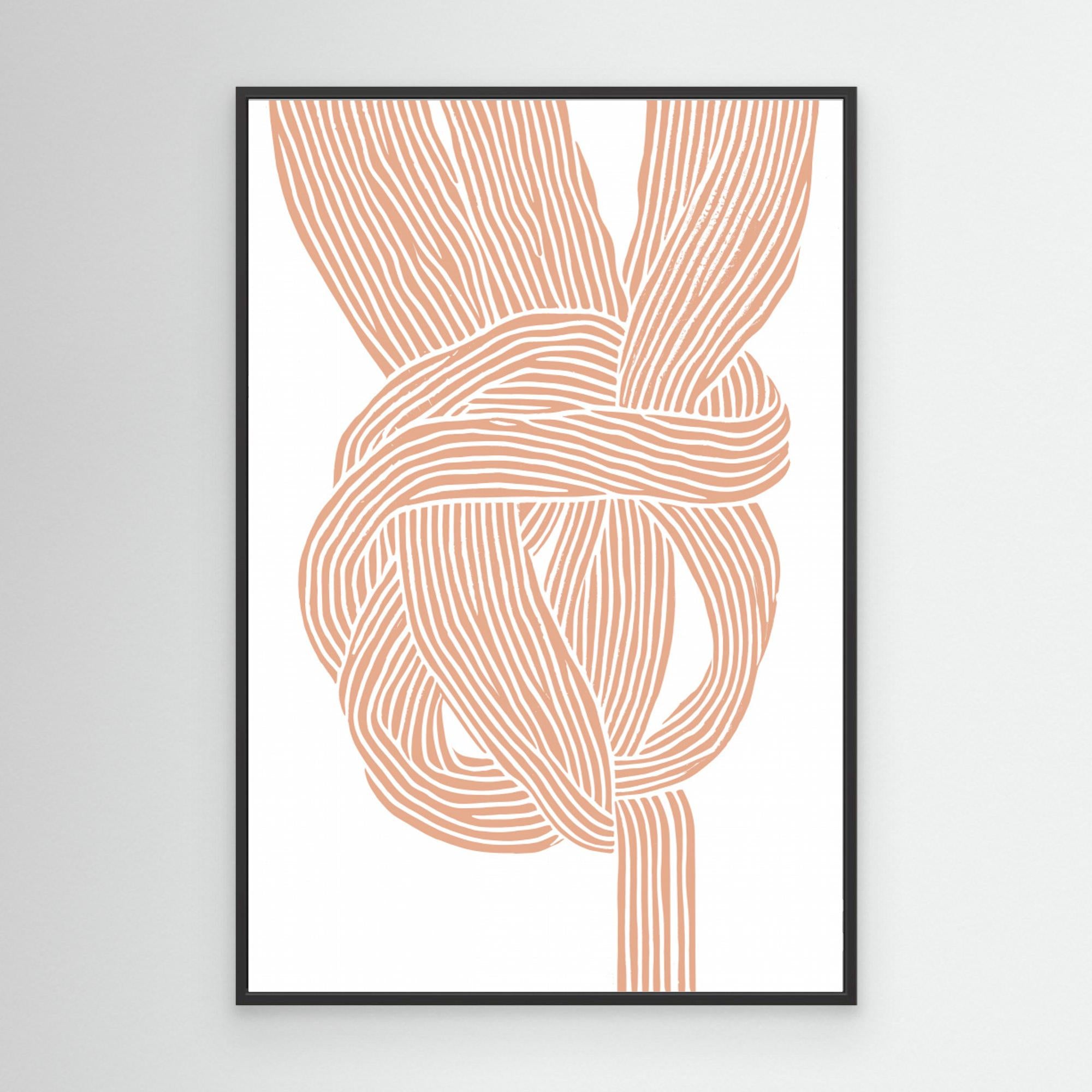 Knots No 2 by Treechild Canvas