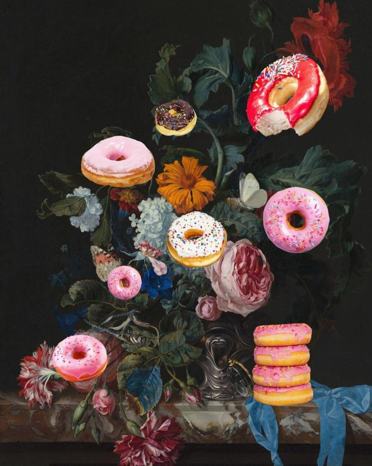  Bouquet of Donuts by The Art Concept Canvas