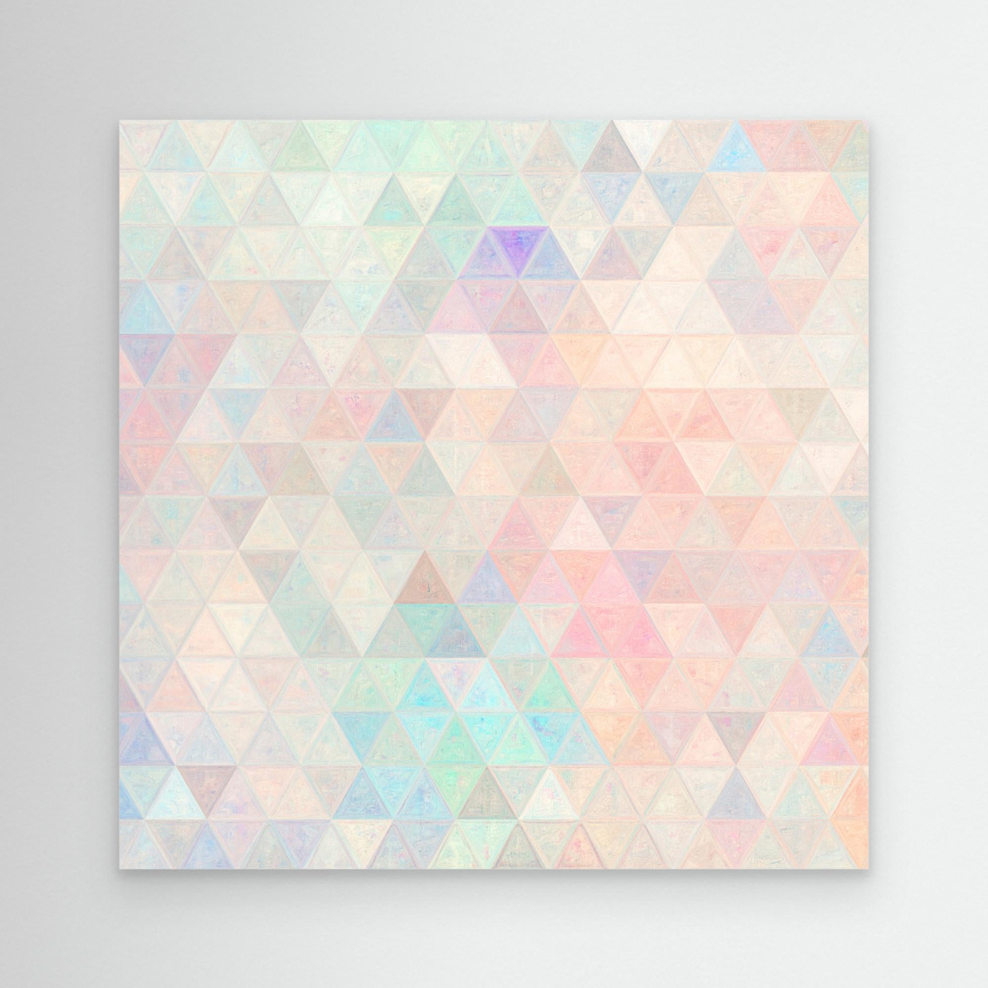 Mosaic Energy Art (92) by Justyna Jaszke Canvas