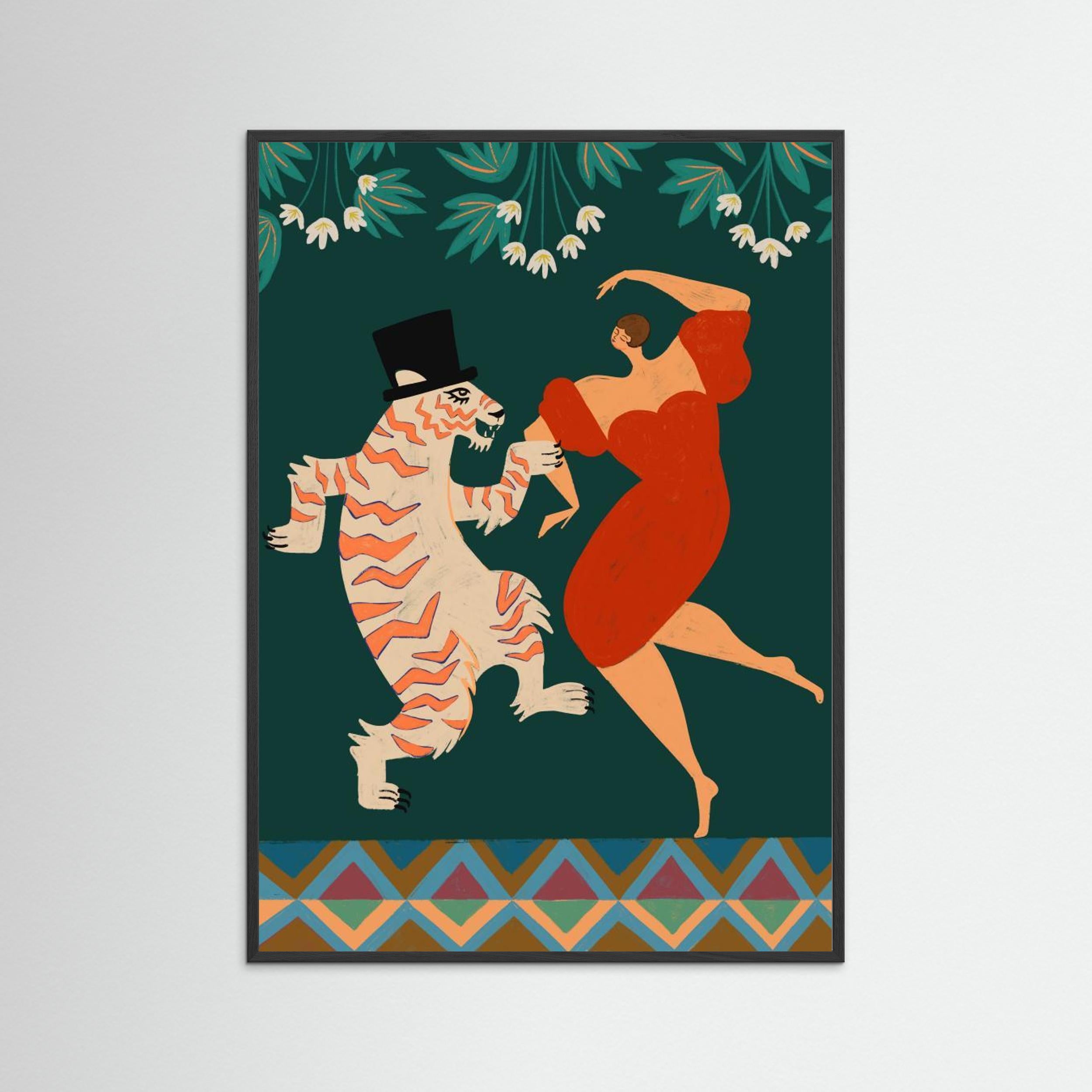 A Date With a Wild Cat by Arty Guava