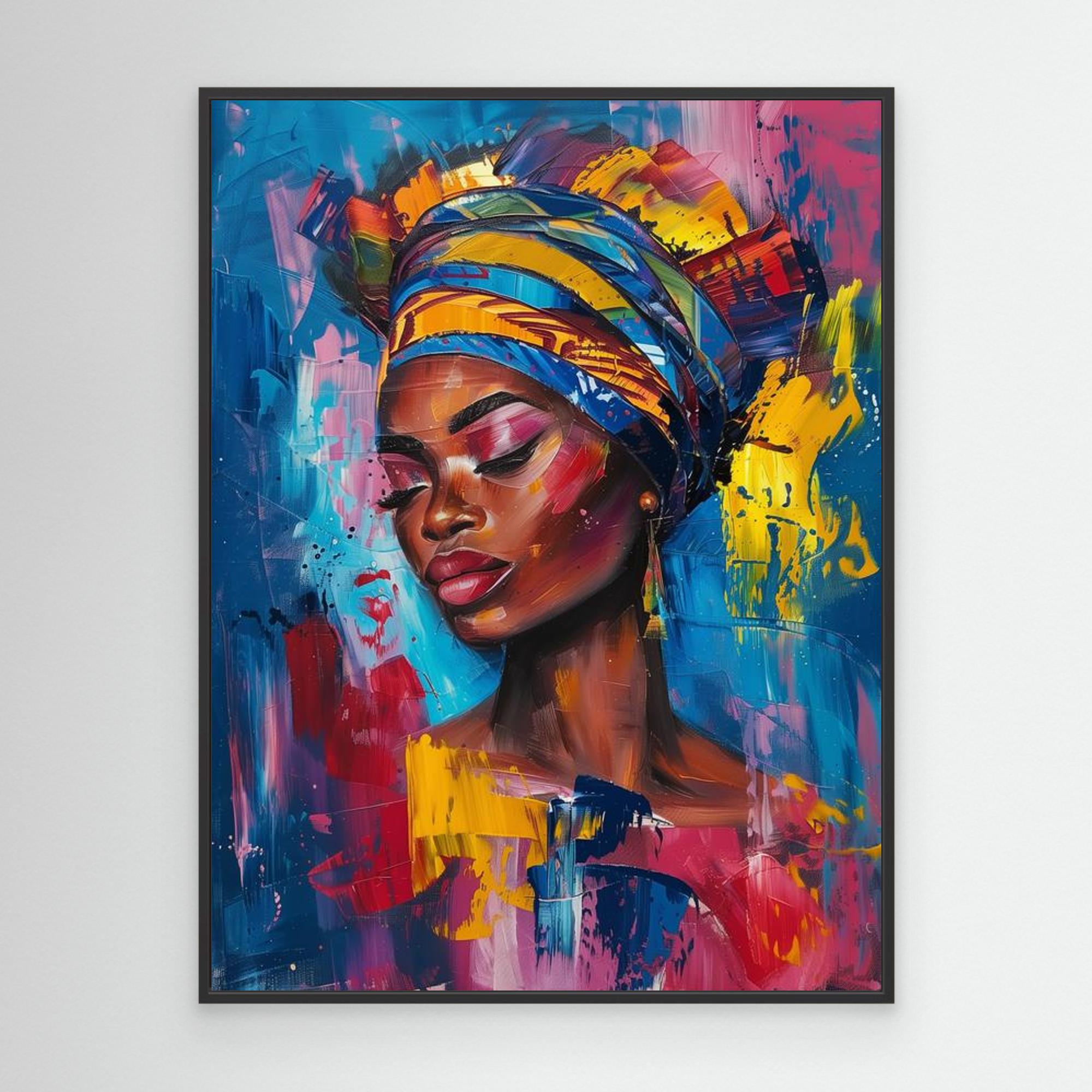 Yemi By The Frame Gain Canvas