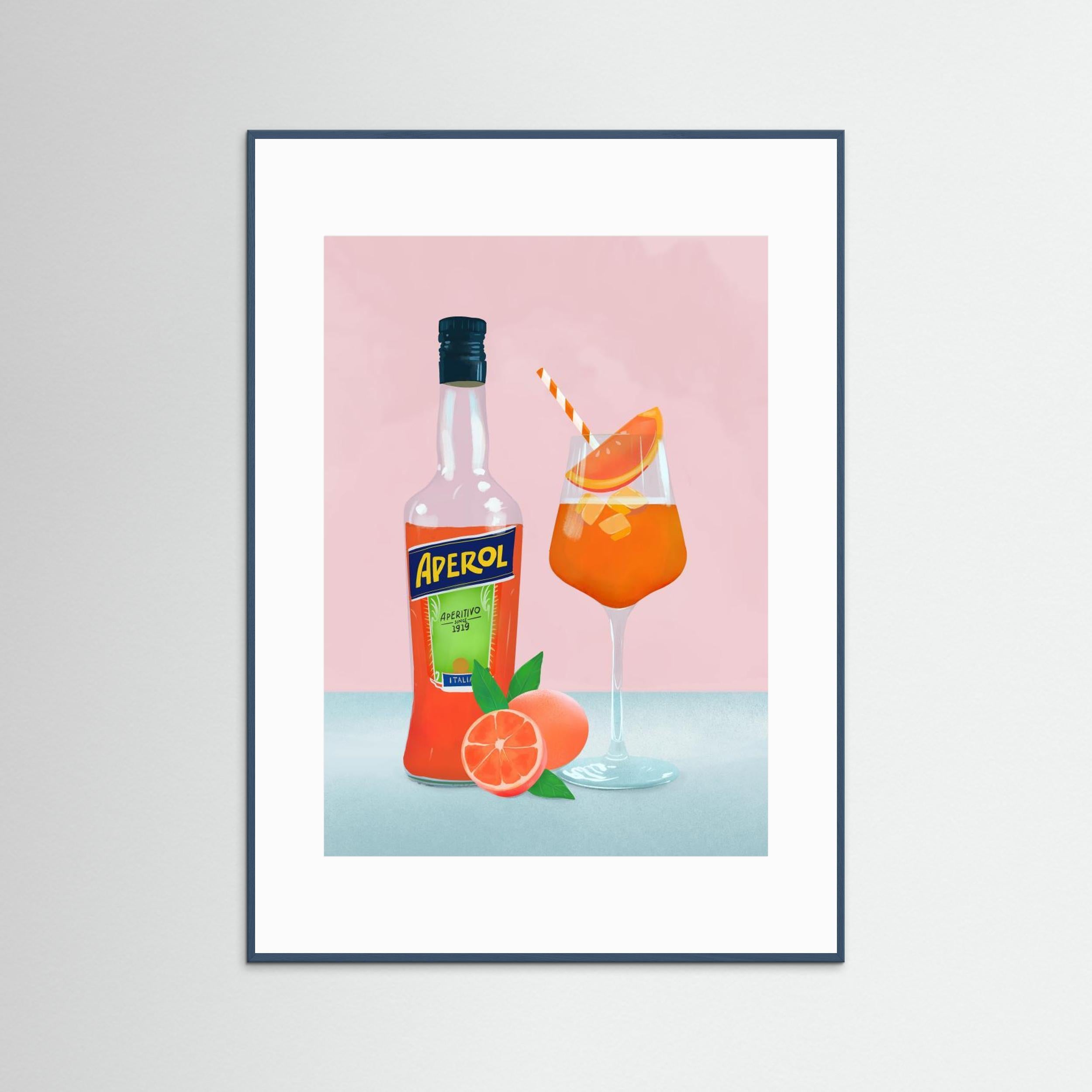 Aperol Spritz by Petra Lizde Fine Art Paper 