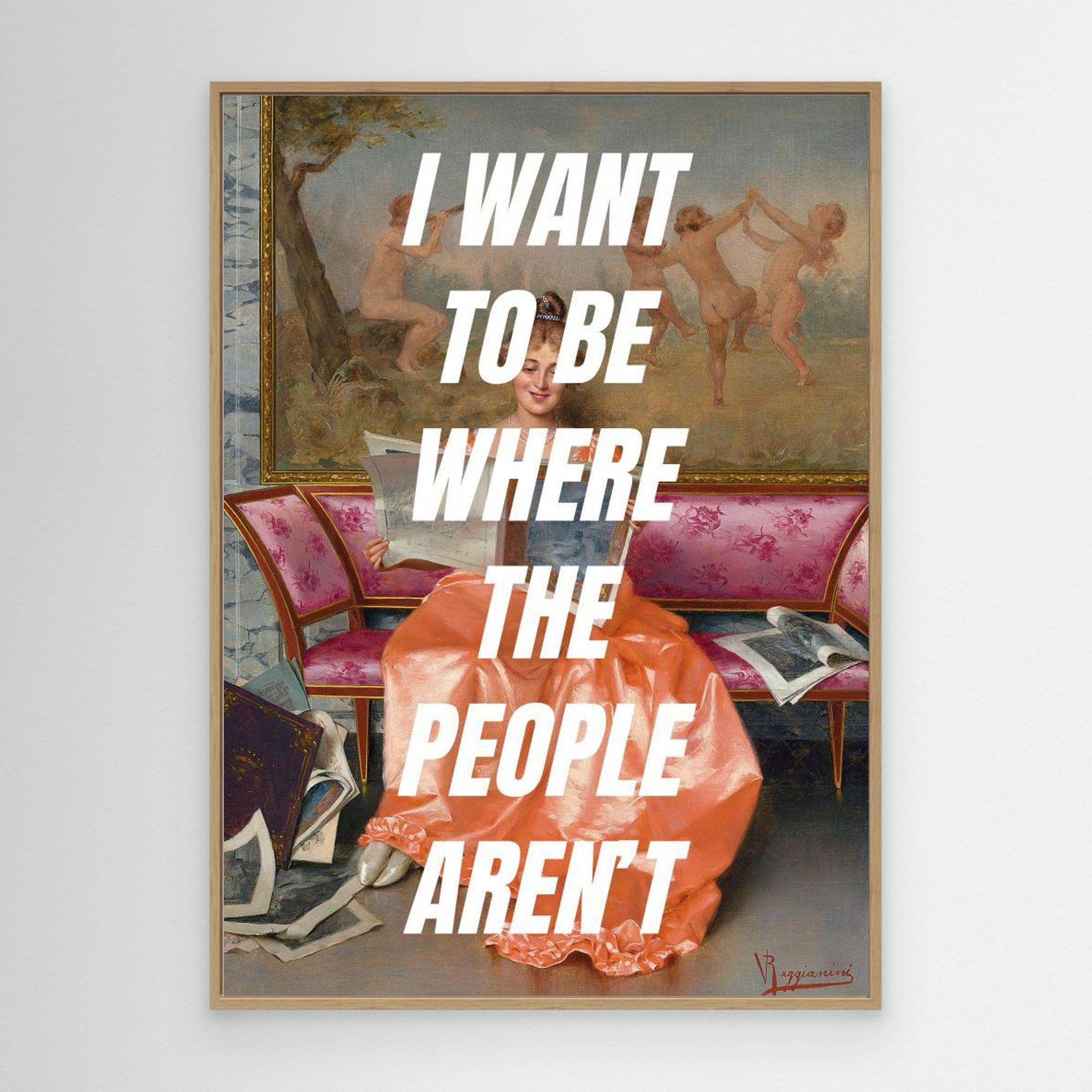 Introvert by Athene Fritsch Canvas 