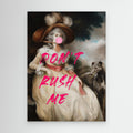  Don't Ruch Me / Altered Bubble Gum Collage by The Art Concept Canvas