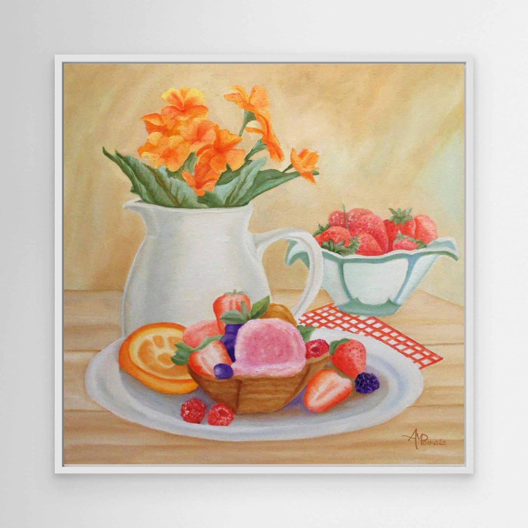 Sweet Home by Angeles M. Pomata Canvas