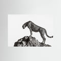the hunter by Ali Fine Art Paper 