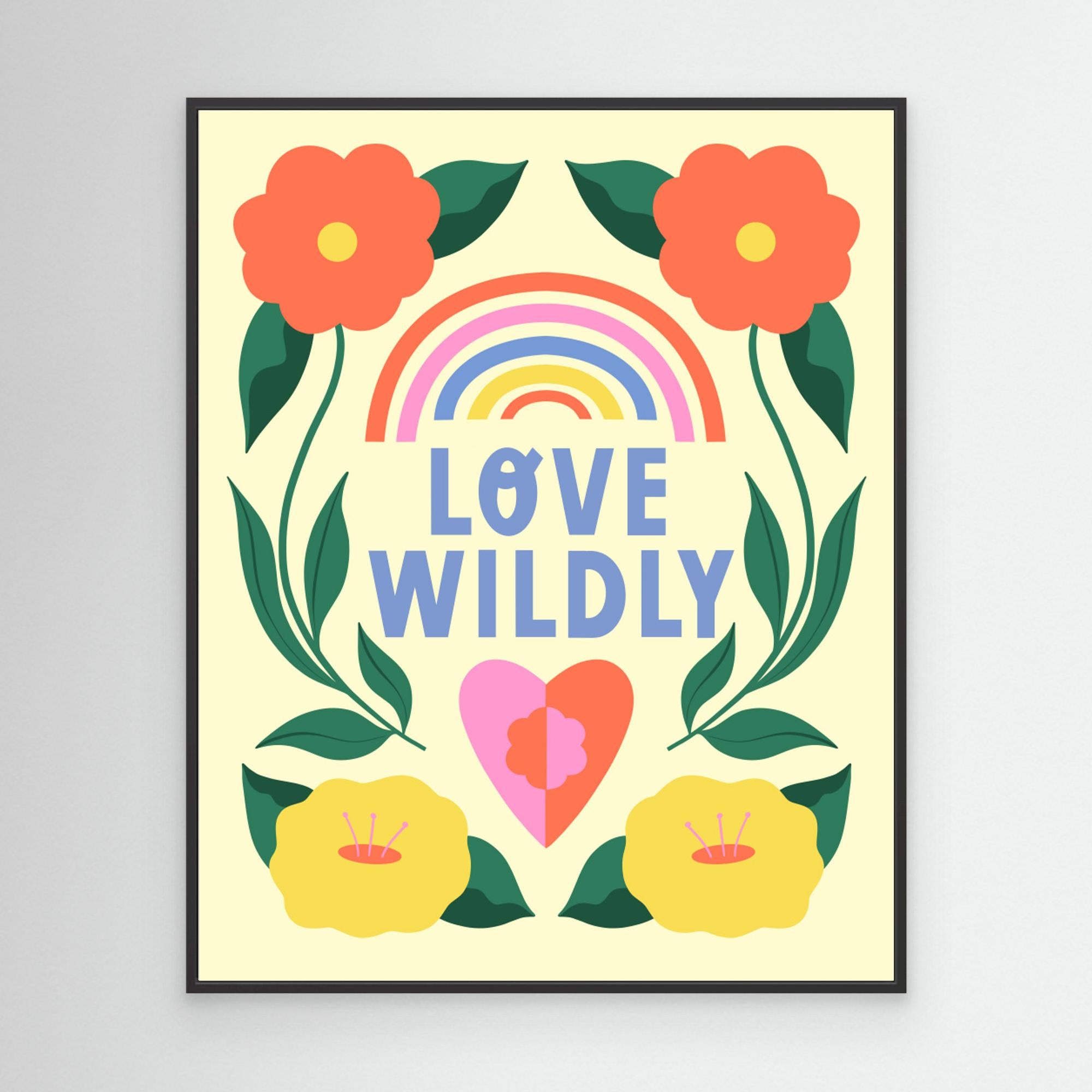 Love Wildly by Melissa Donne Canvas