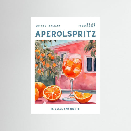 Aperol Spritz by Ohkimiko Fine Art Paper 