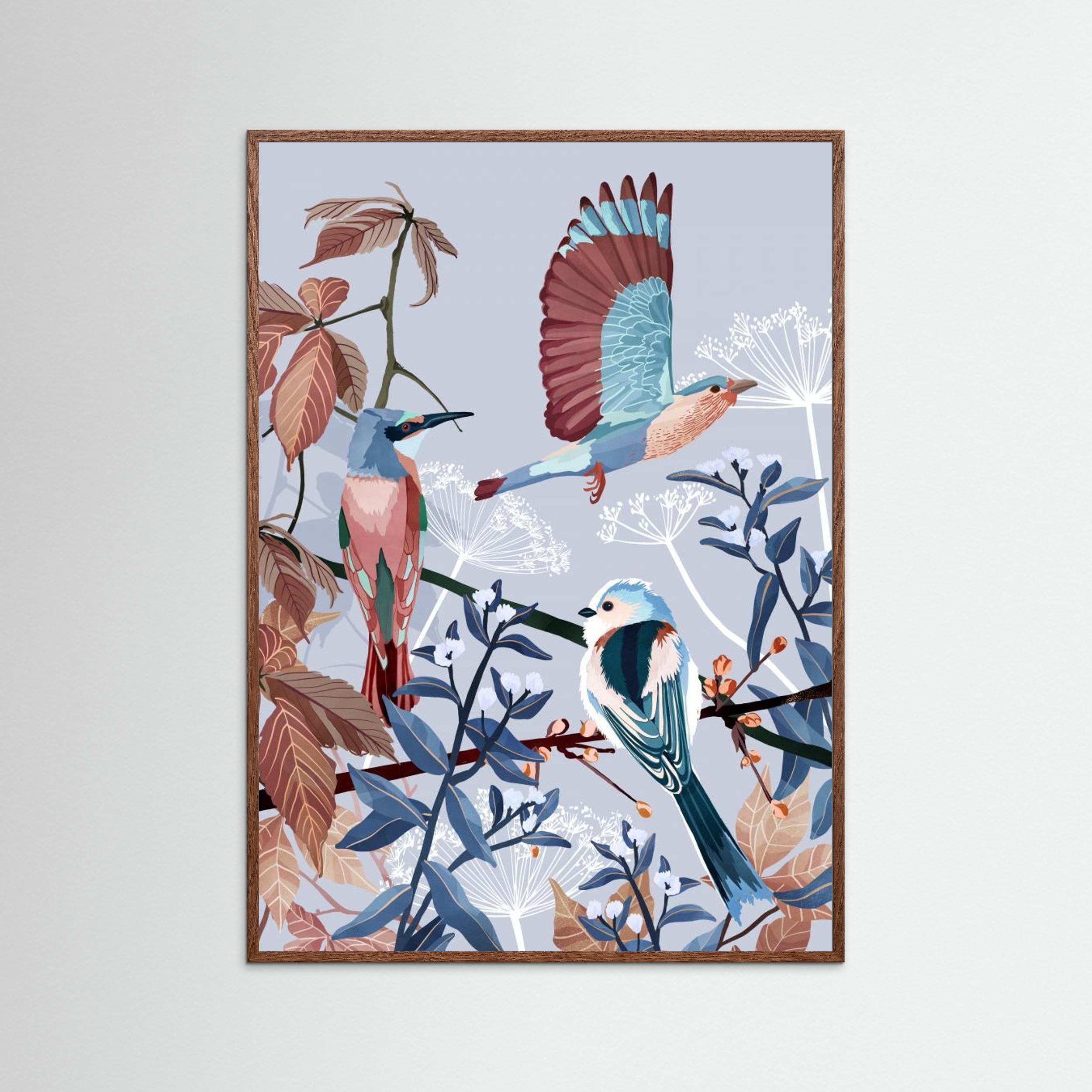 Birds of Winter by Goed Blauw