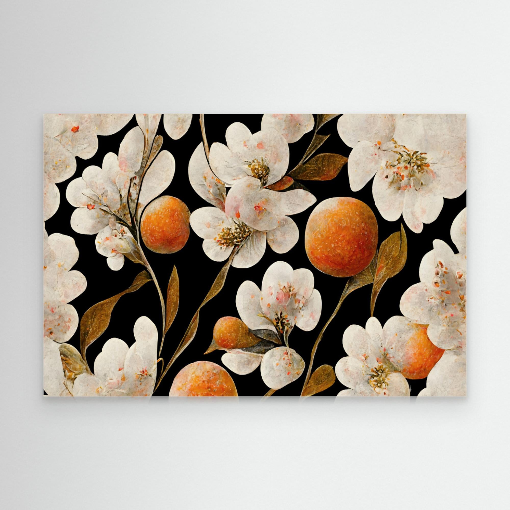 Wild Oranges by Treechild Canvas
