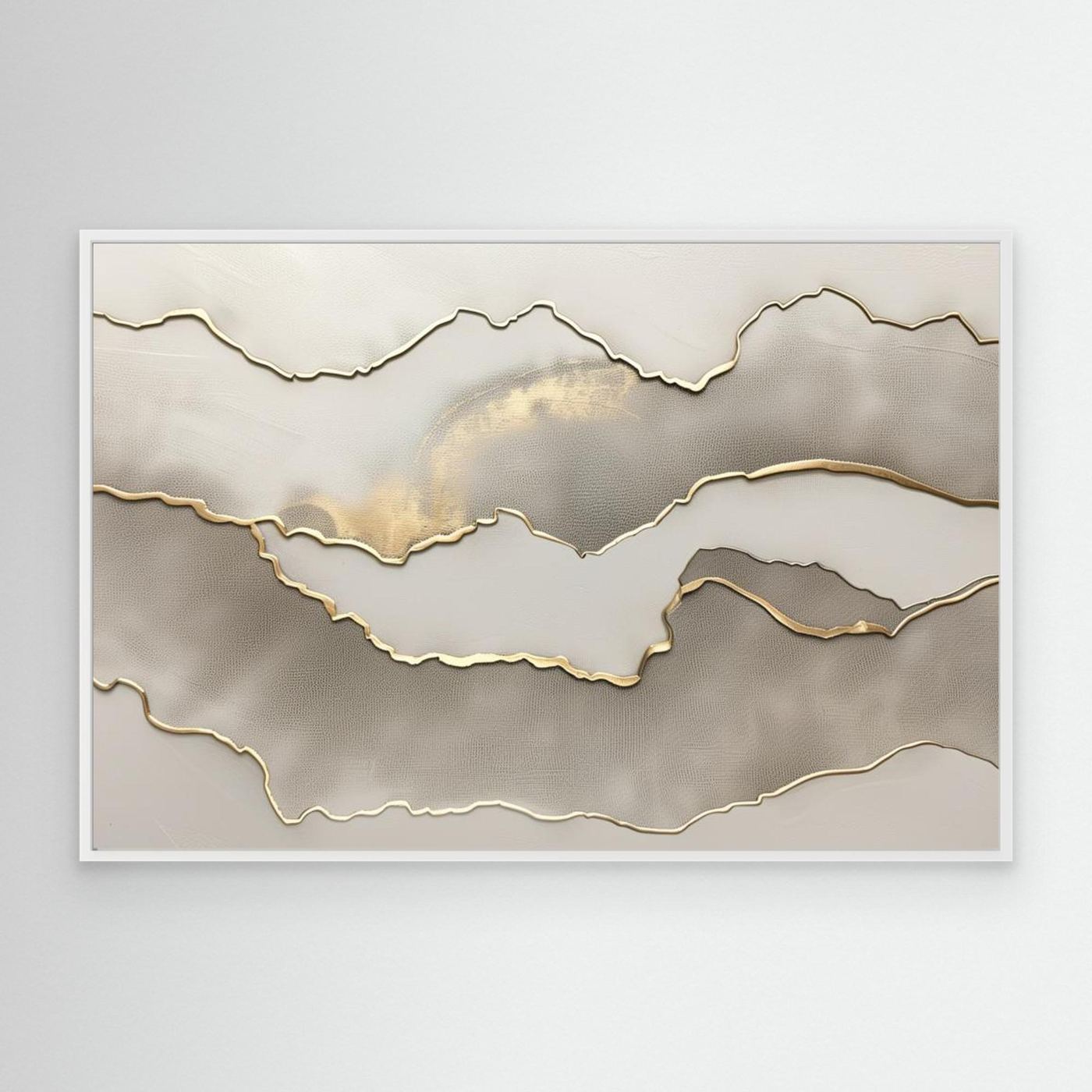 Metallic landscape nº3 by Alma Canvas