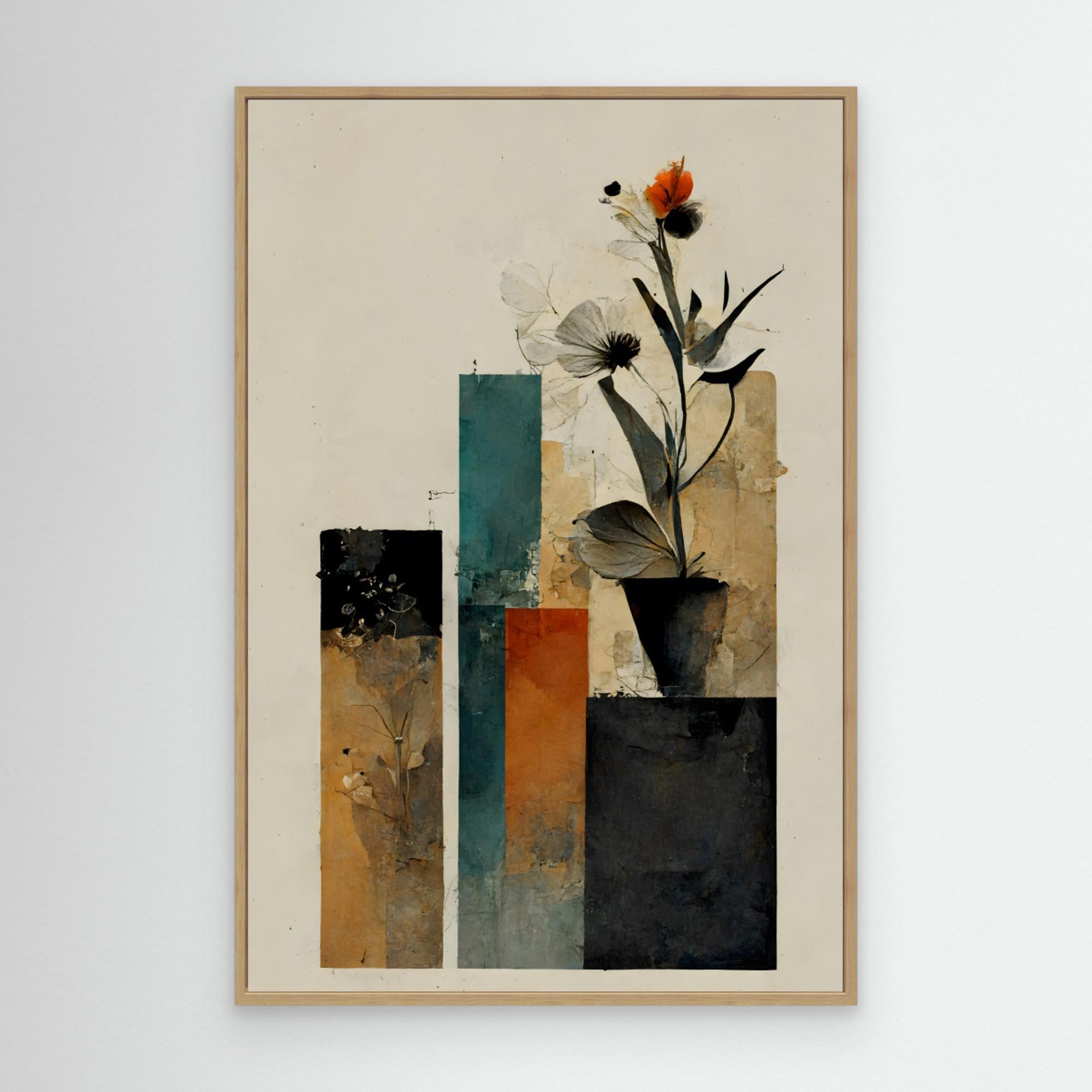 Geometric Stillife by Treechild Canvas