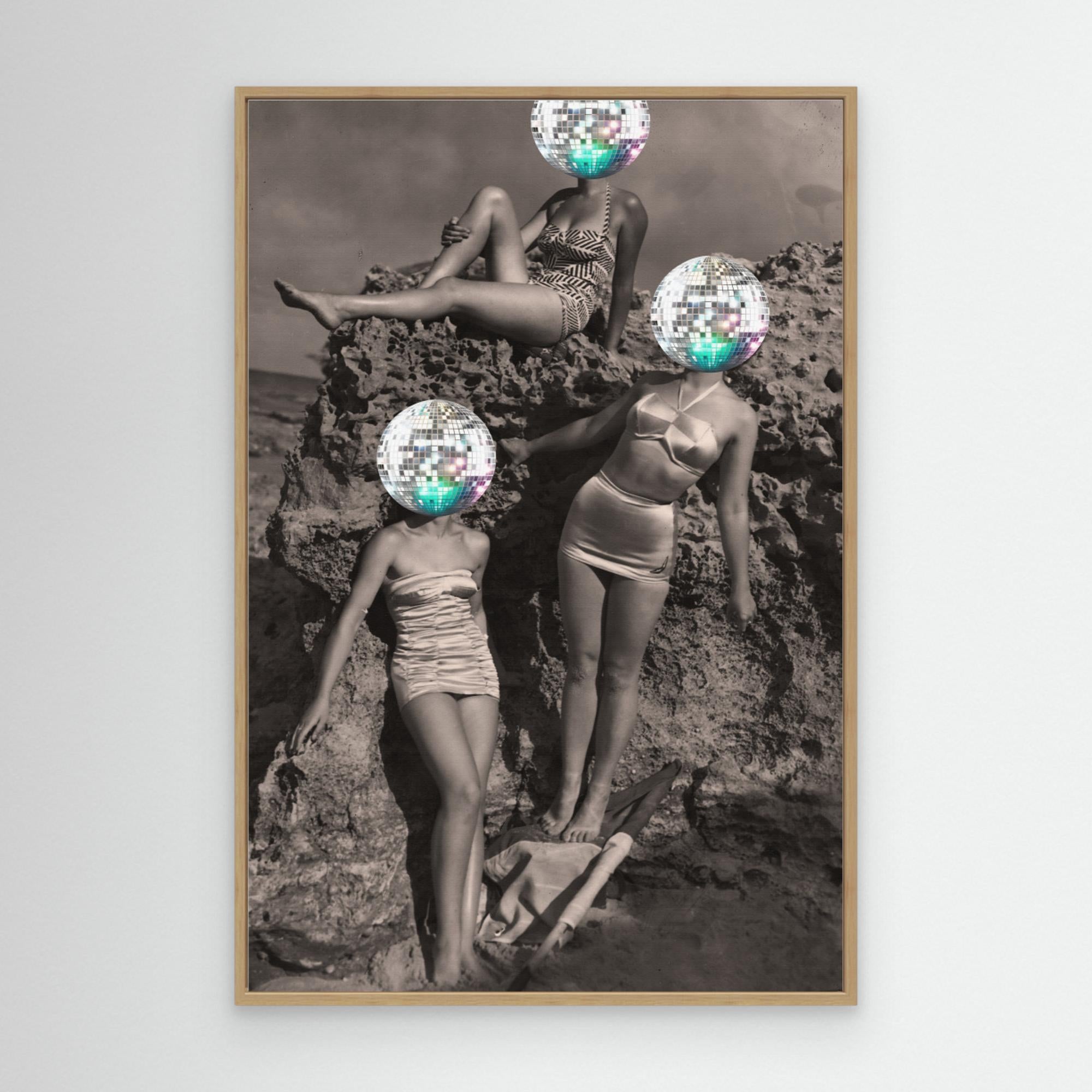 SUMMER DISCO VIBE by The Art Concept Canvas