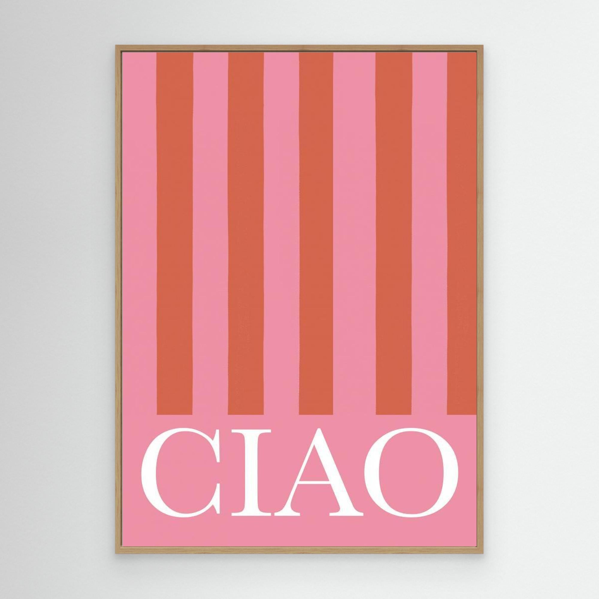 Ciao Stripes by Talitha Mc Queen Canvas