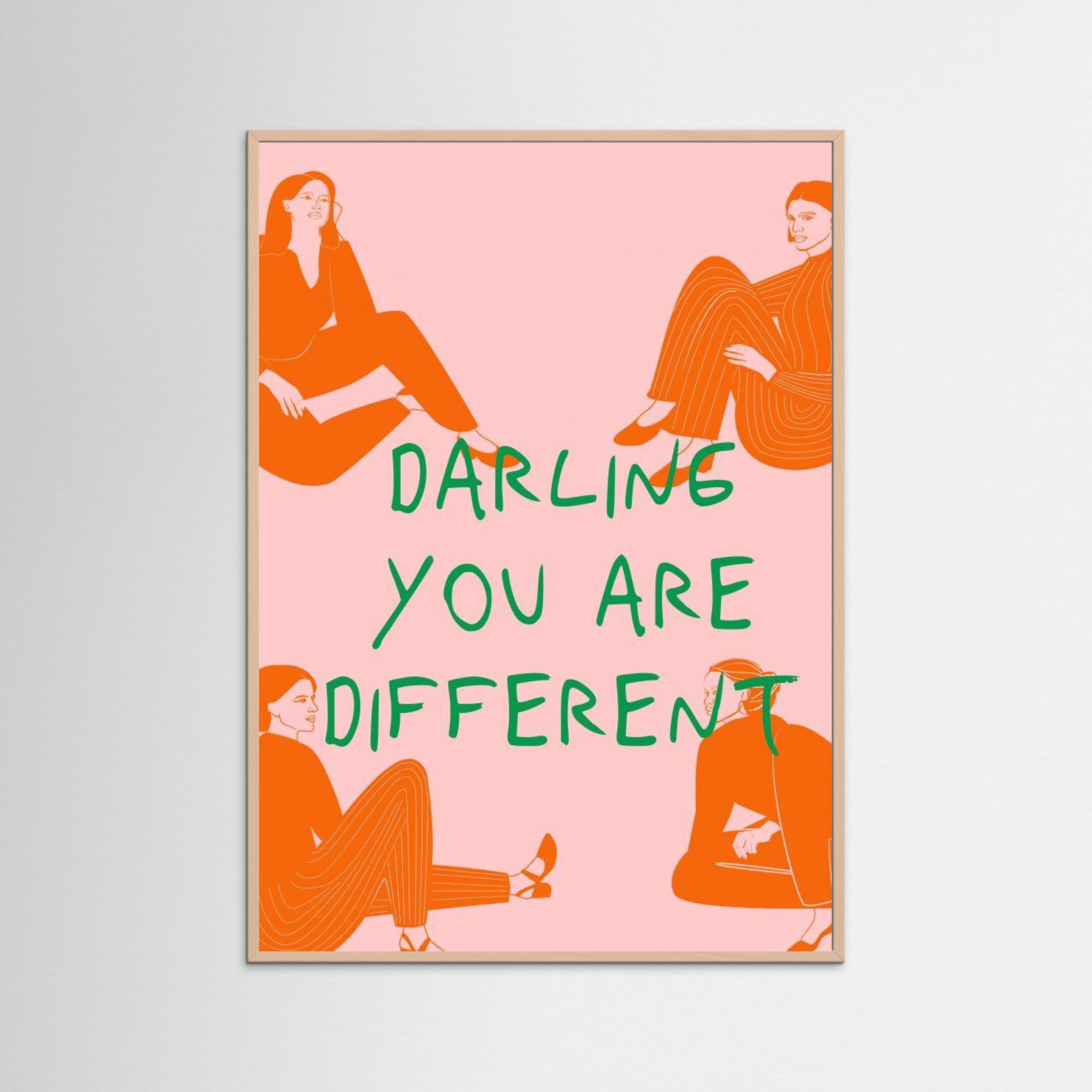 Darlingyouare by Treechild Fine Art Paper 