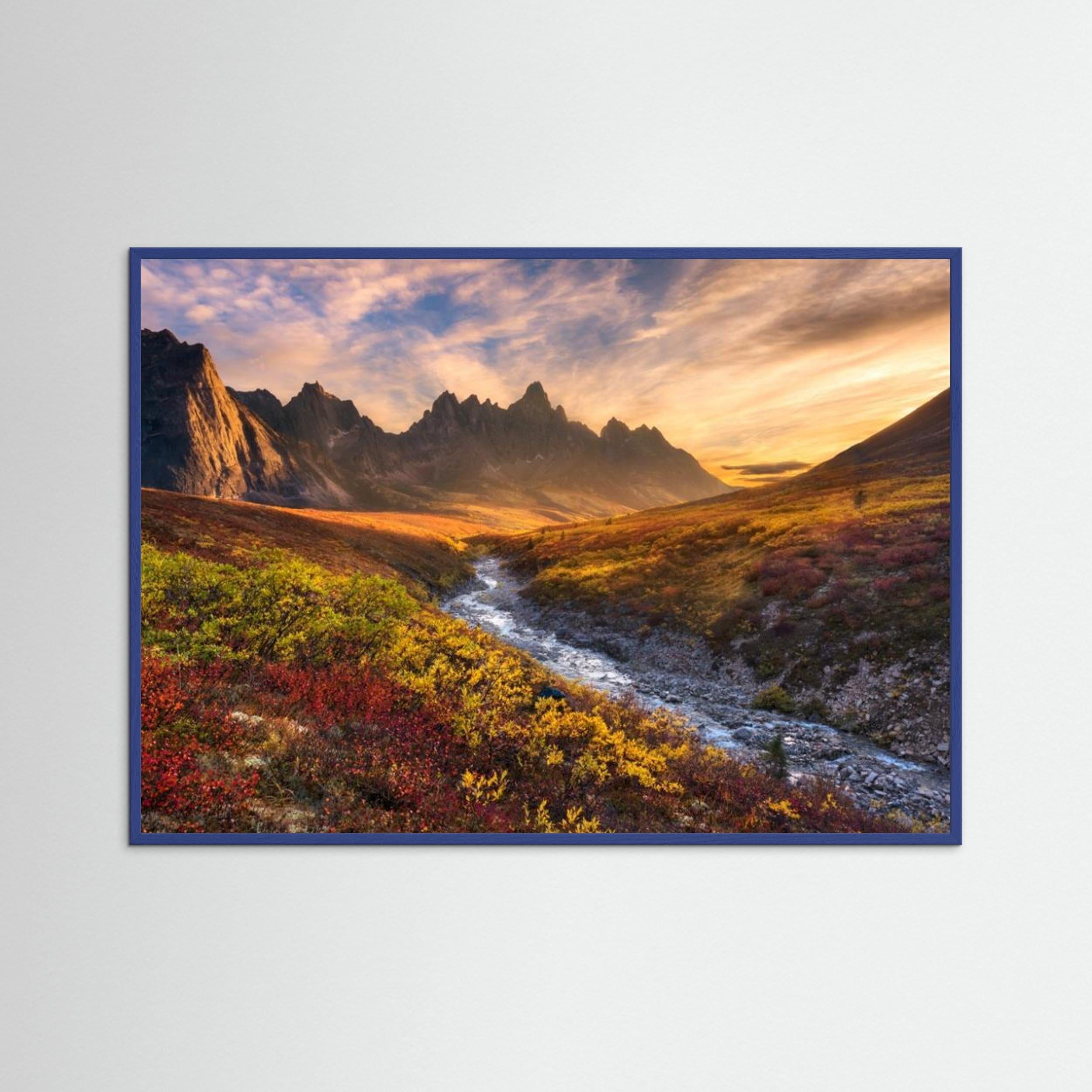Mountain Paradise by Chris Moore Fine Art Paper