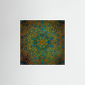 Magic Mandala Abstraction Art (2) by Justyna Jaszke Fine Art Paper