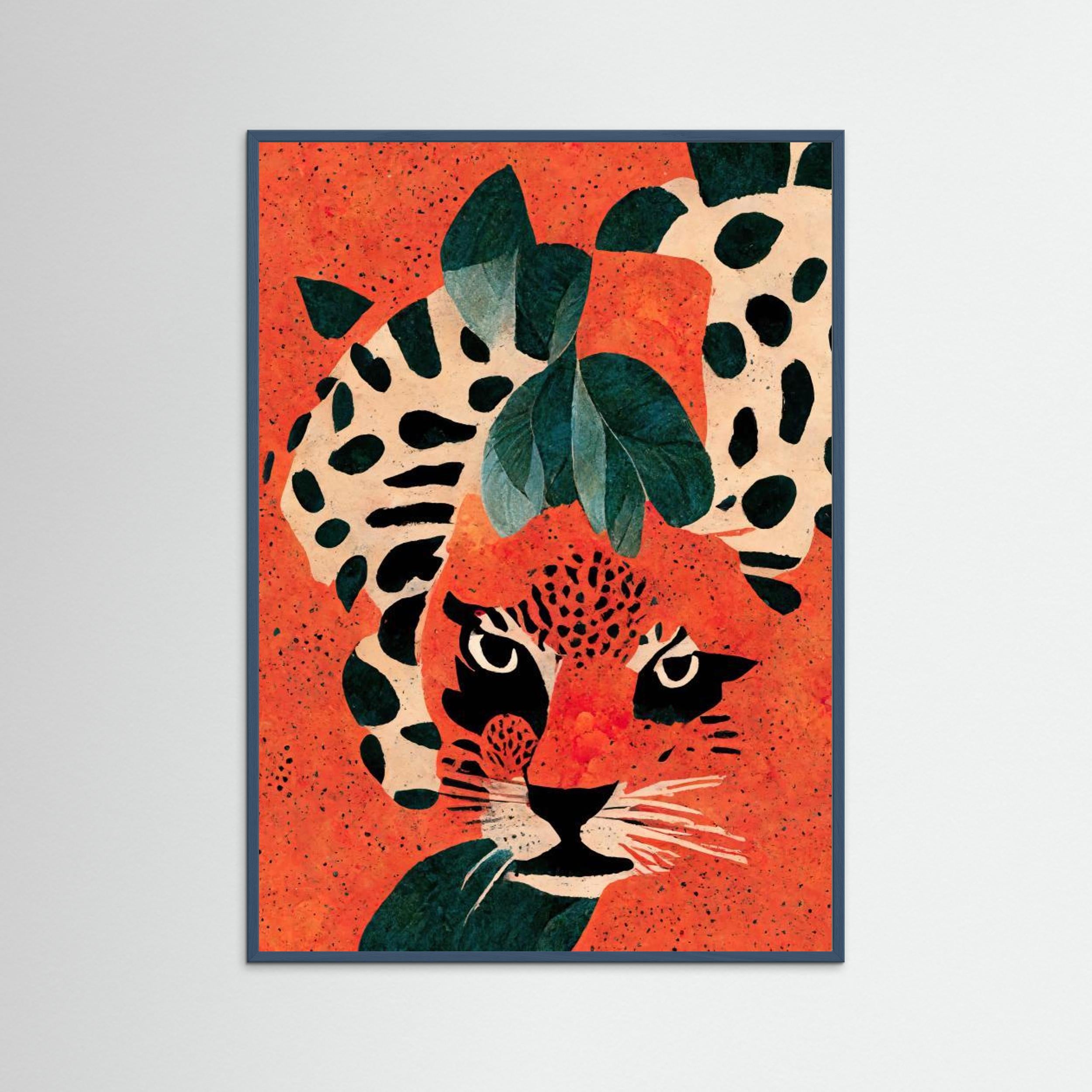 Jaguar's Gaze by Treechild Fine Art Paper