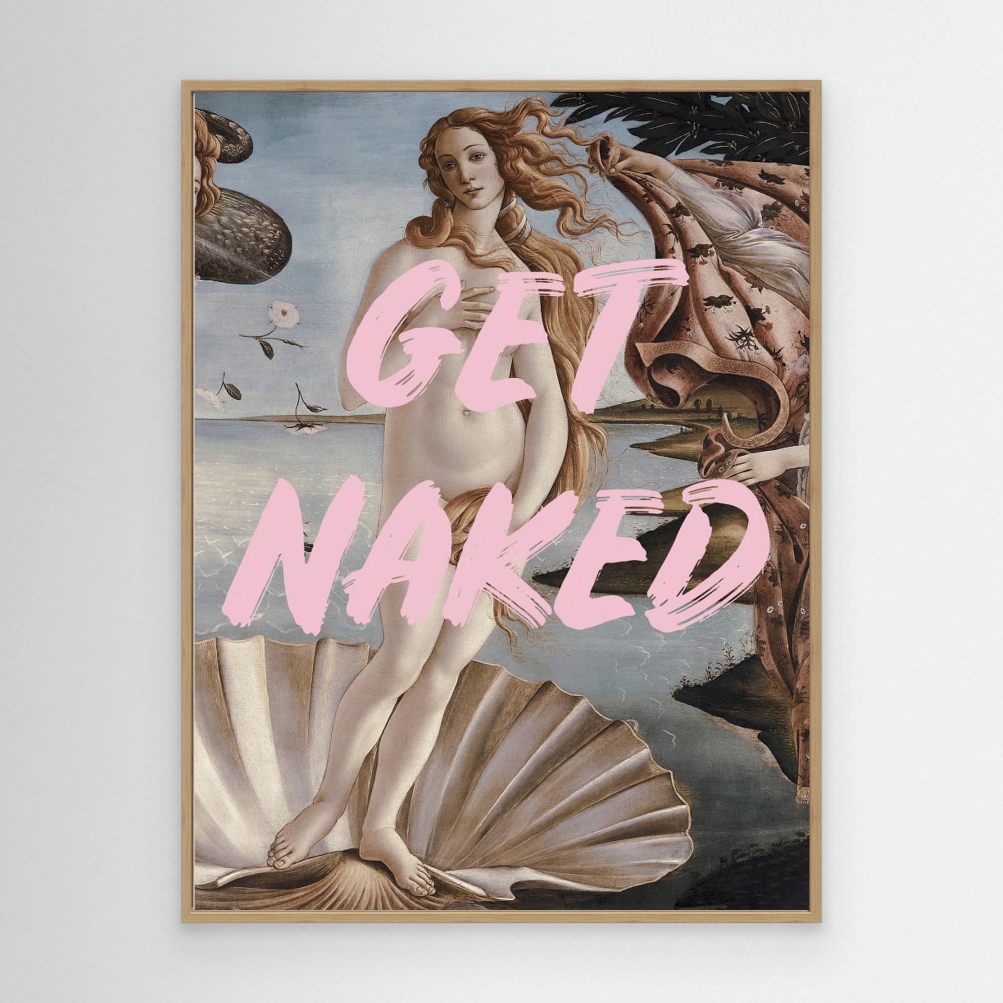 Venus get naked by Talitha Mc Queen Canvas