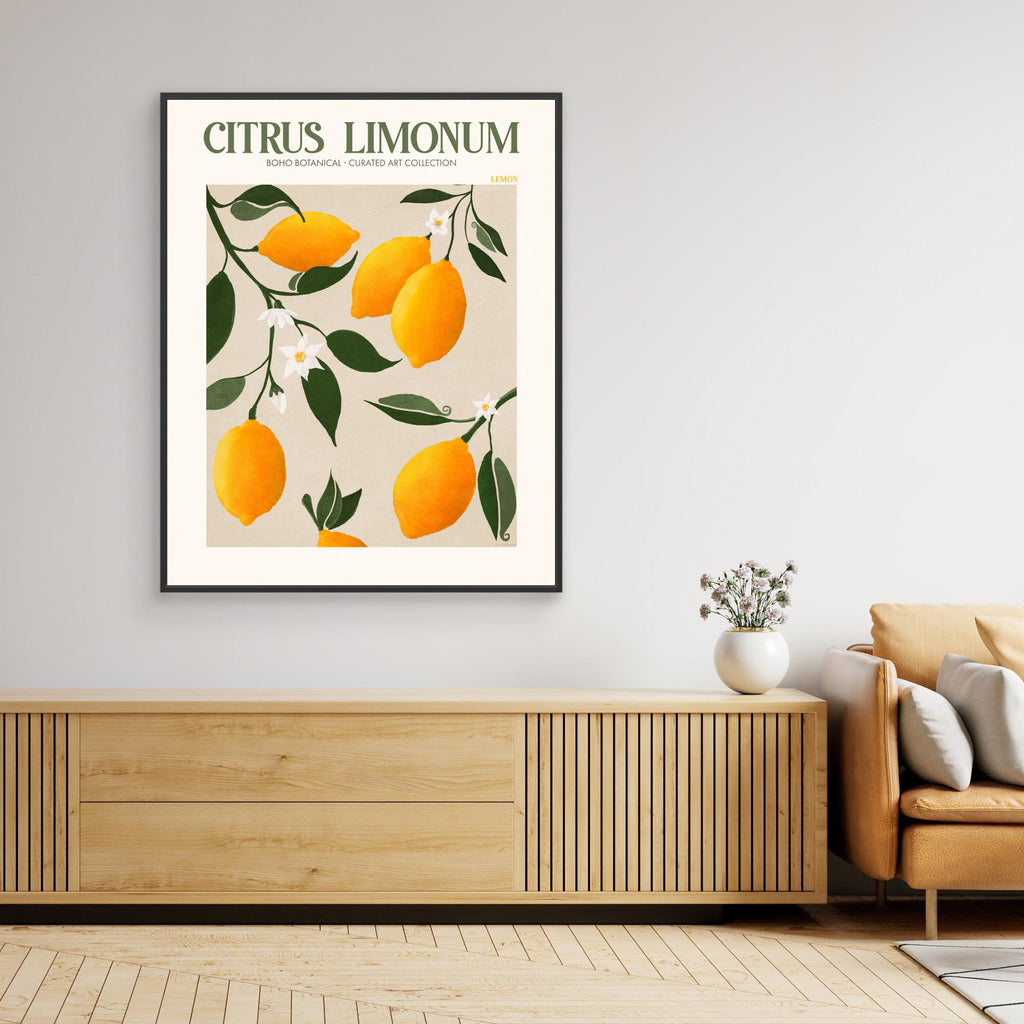 Citrus Limonum - Lemon by Emel Tunaboylu