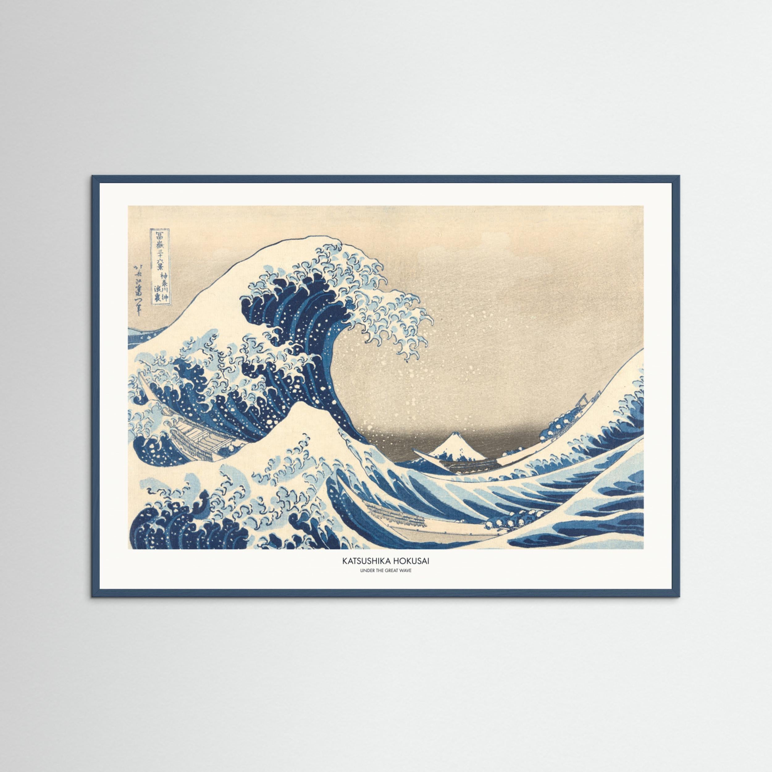 Under The Great Wave Fine Art Paper 