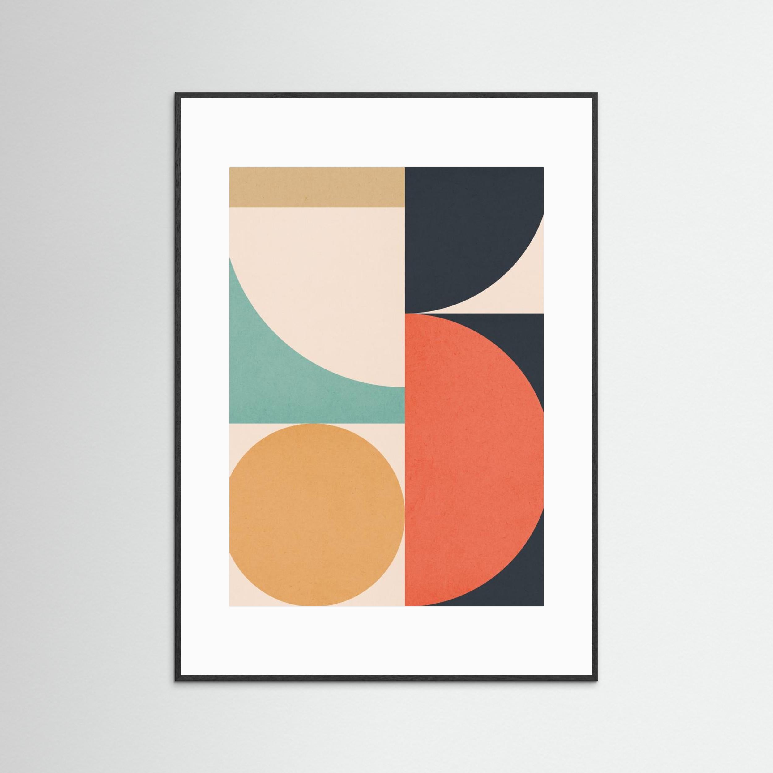 Circles in harmony 5 by Vitor Fine Art Paper 