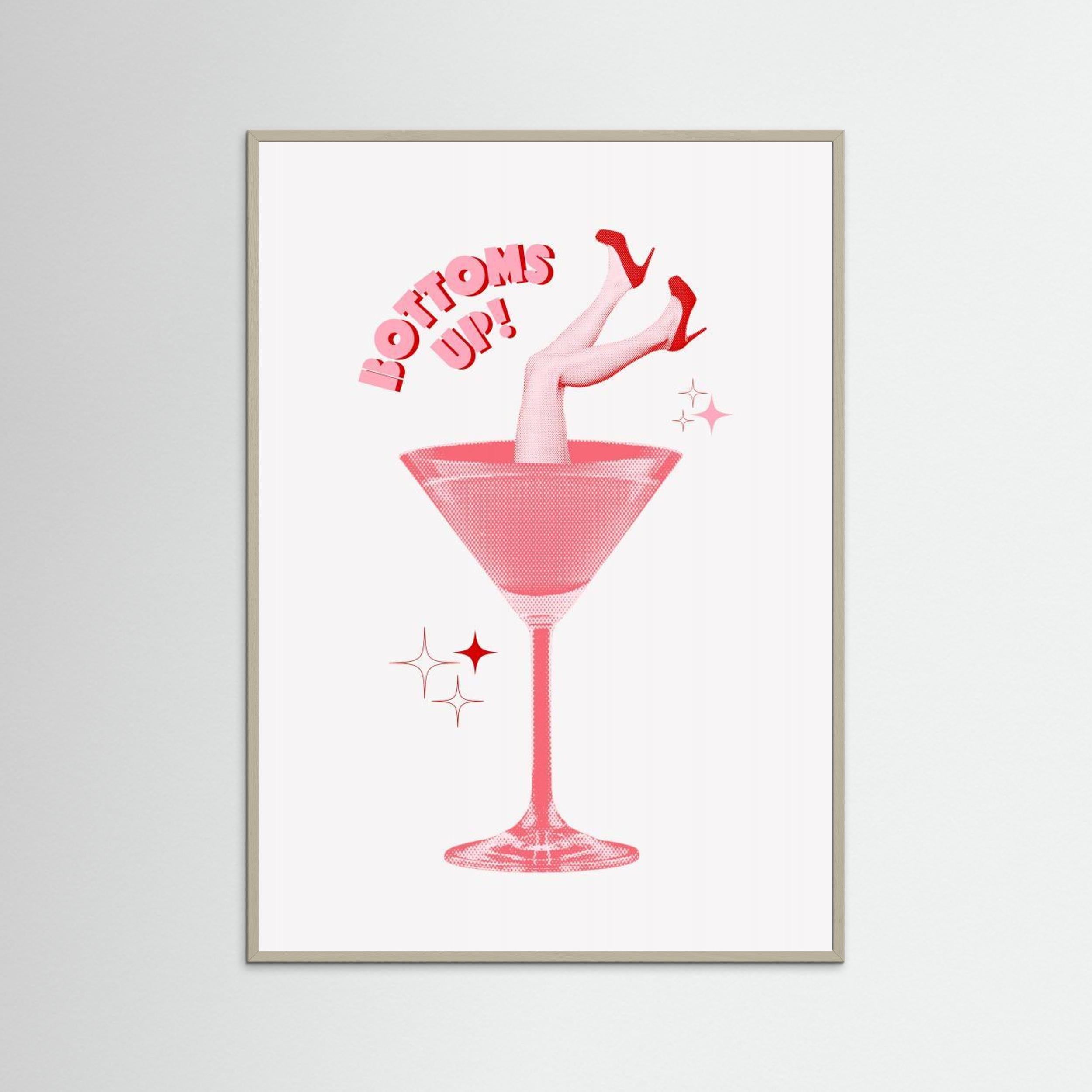 Bottoms up! by Athene Fritsch Fine Art Paper 