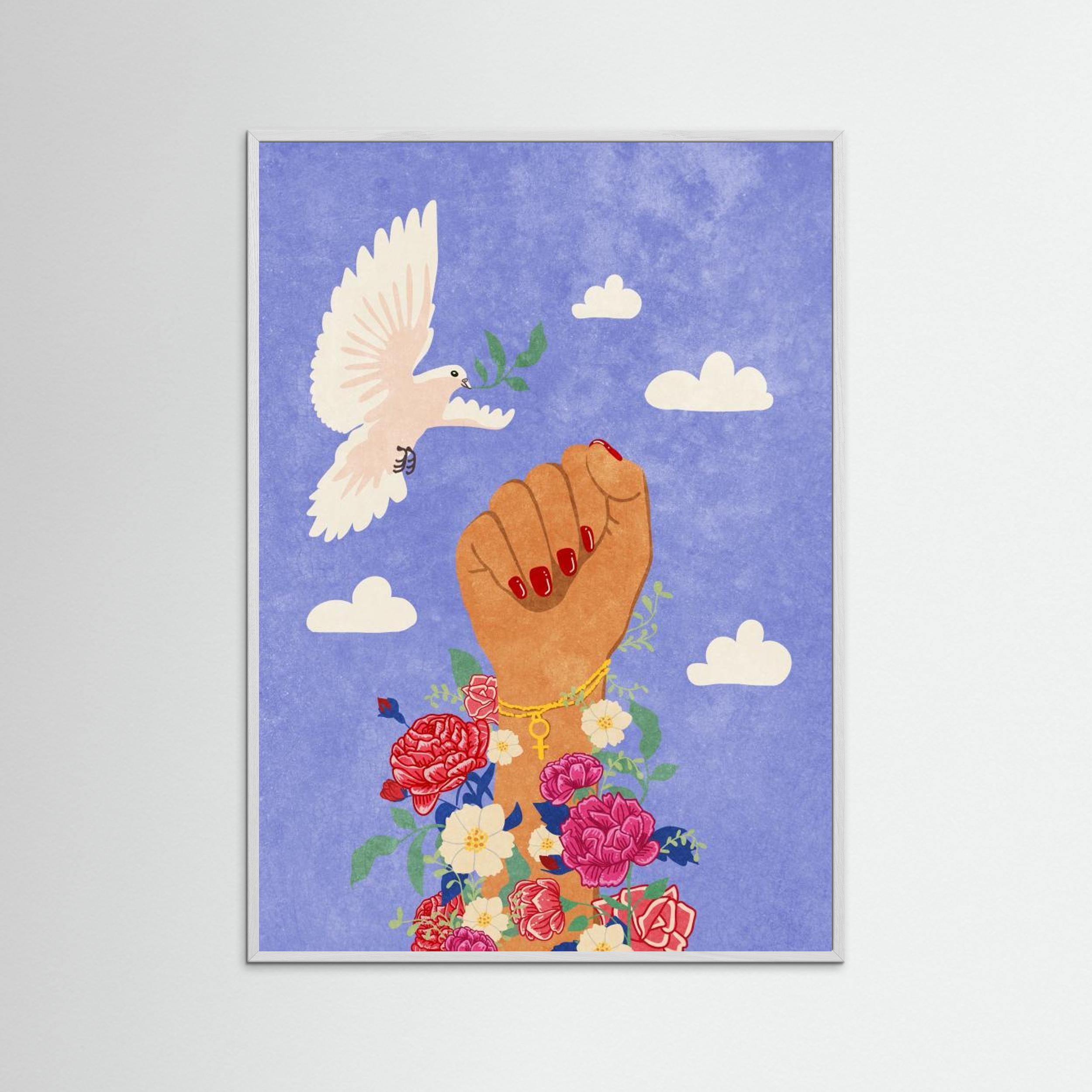 Feminist Fist by Raissa Oltmanns