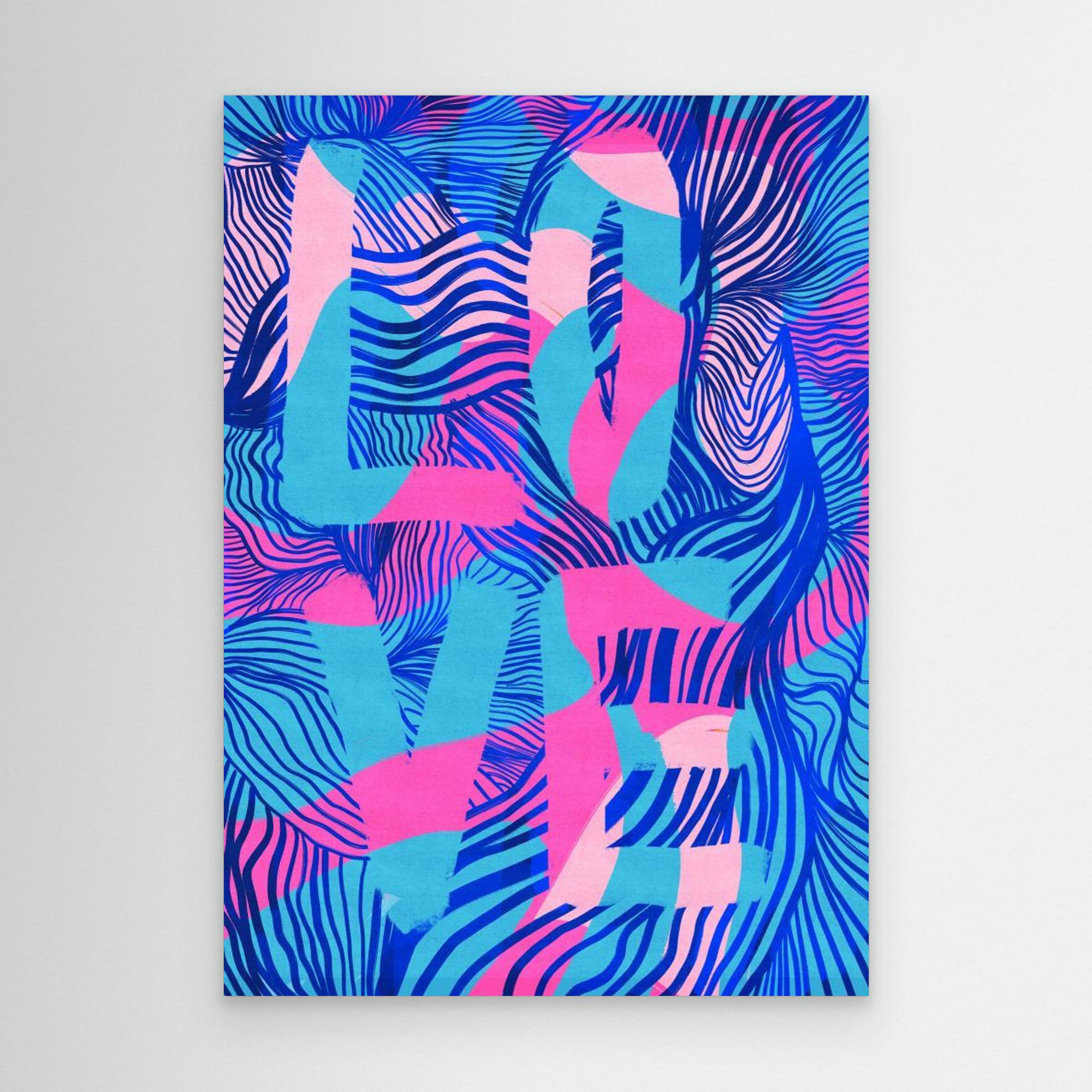 LOVE by Baroo Bloom Canvas