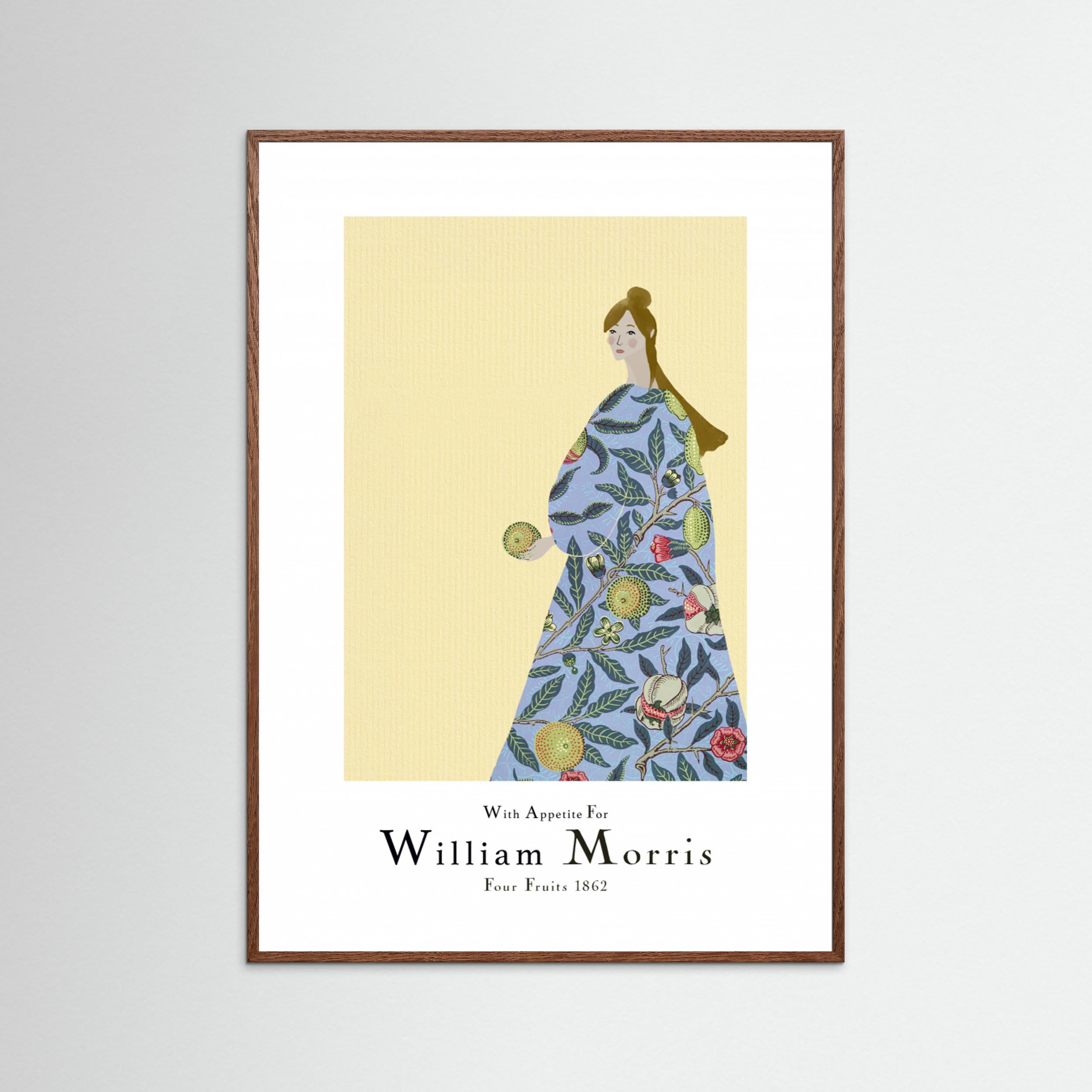 With Appetite For William Morris Fine Art Paper