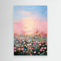 Pink Sunrise by Treechild Canvas