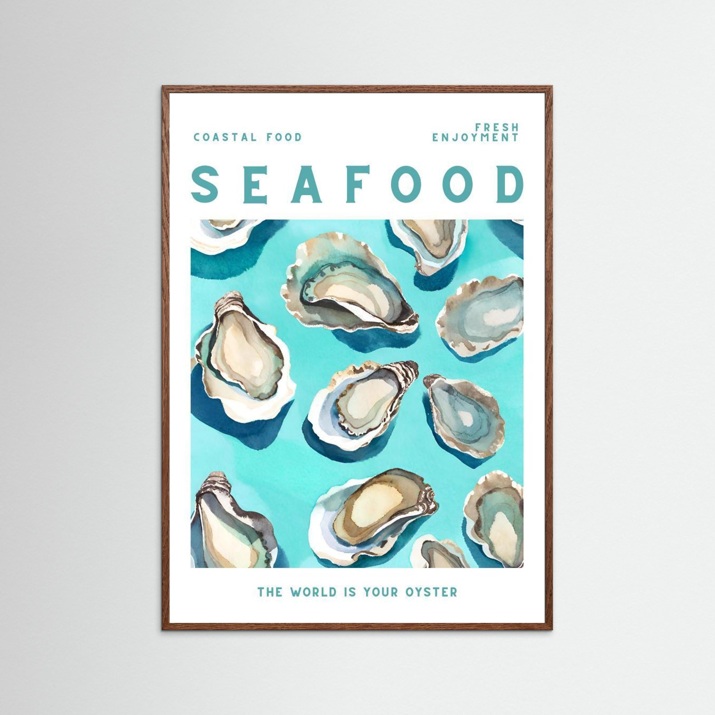 Seafood by Ohkimiko Fine Art Paper