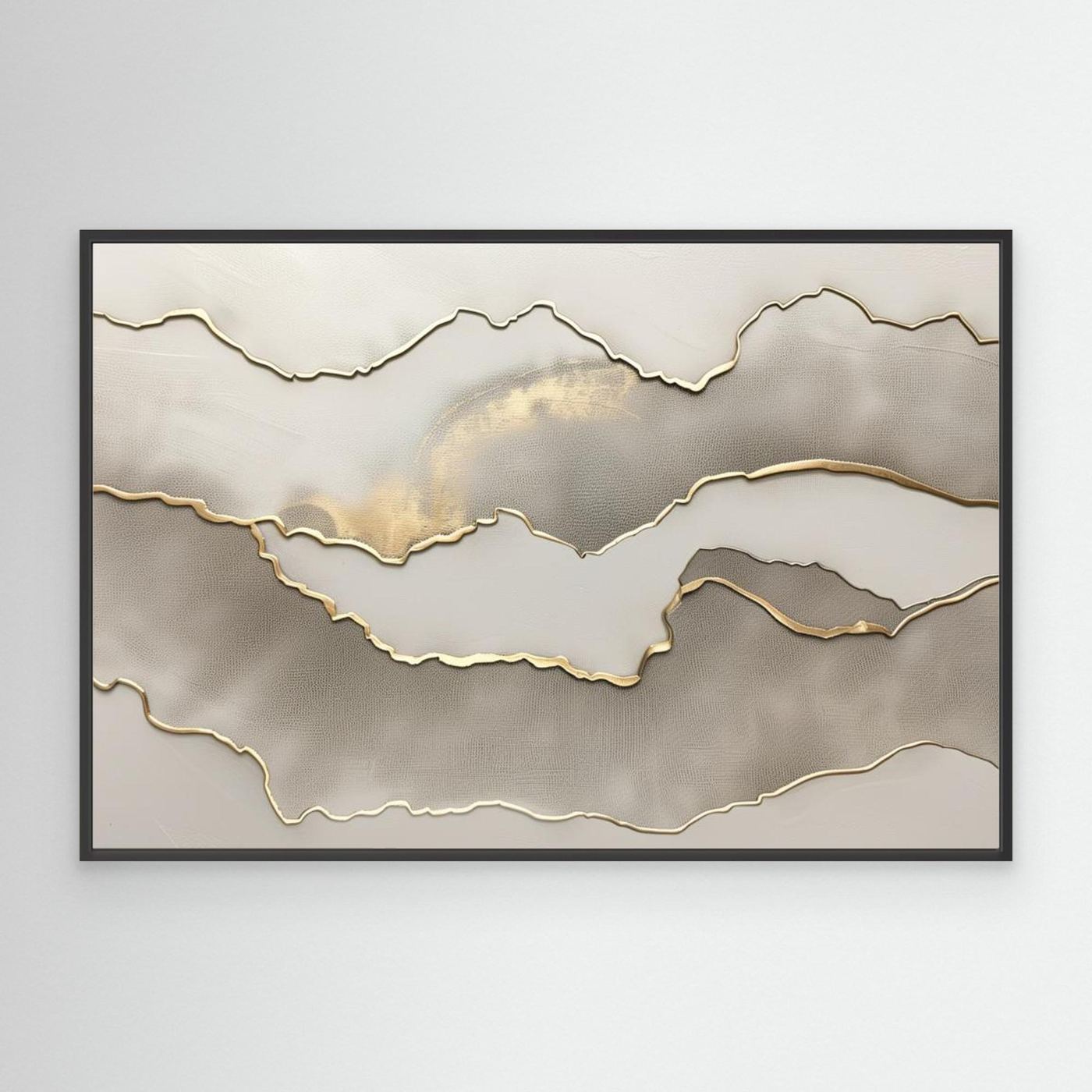 Metallic landscape nº3 by Alma Canvas