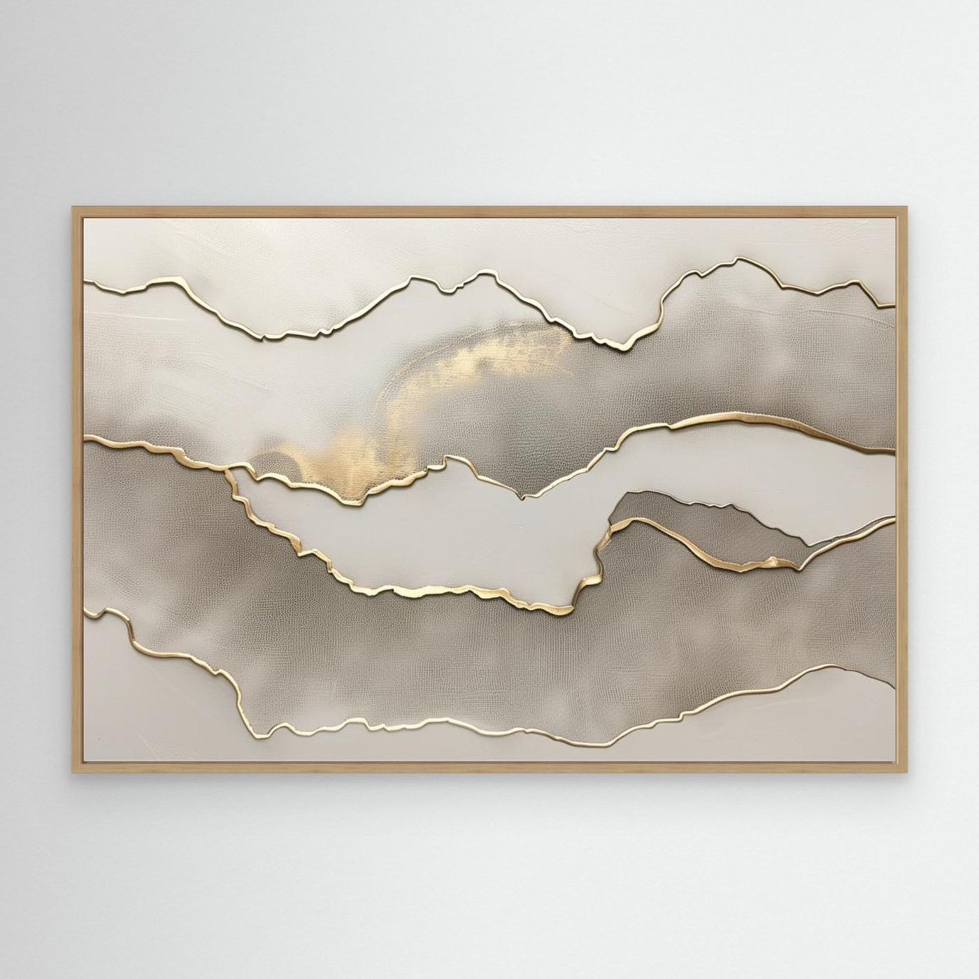 Metallic landscape nº3 by Alma Canvas