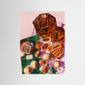 Amber and Green by Anna Zdanowicz Fine Art Paper 