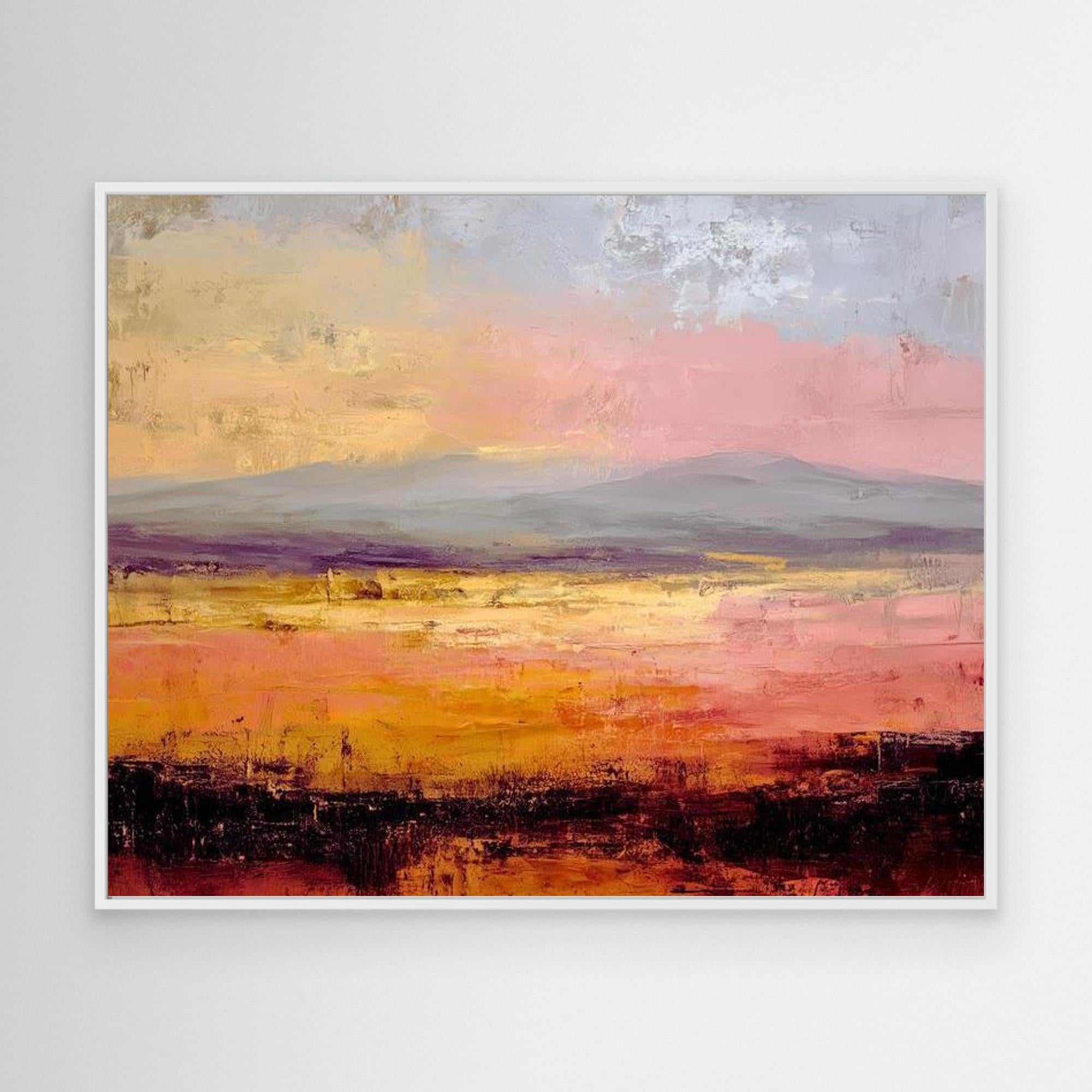 Golden ripple By Natty Jaxxx The Frame Gain Canvas 